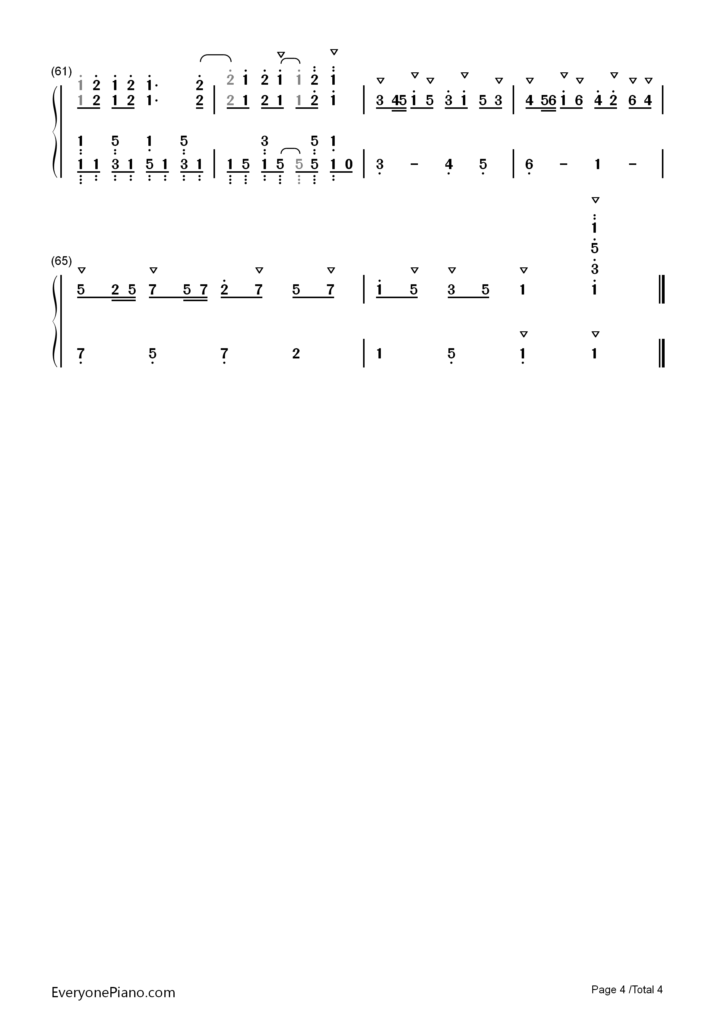 恋のヒメヒメぺったんこ钢琴简谱_田村由香里演唱