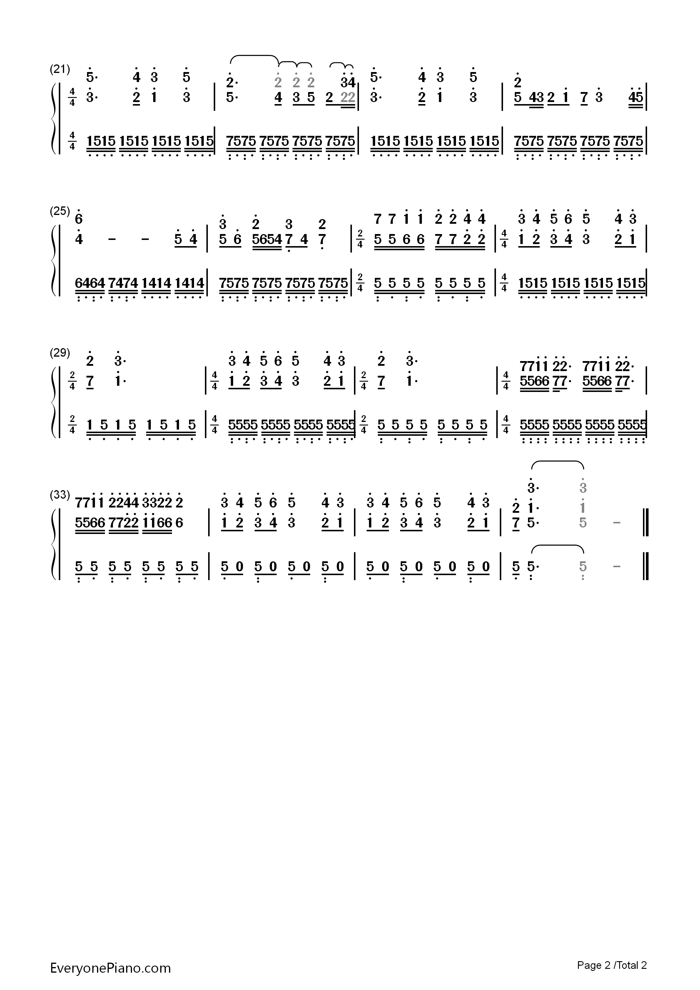 The_Beginning_of_the_Partnership钢琴简谱_Stephen_Warbeck演唱