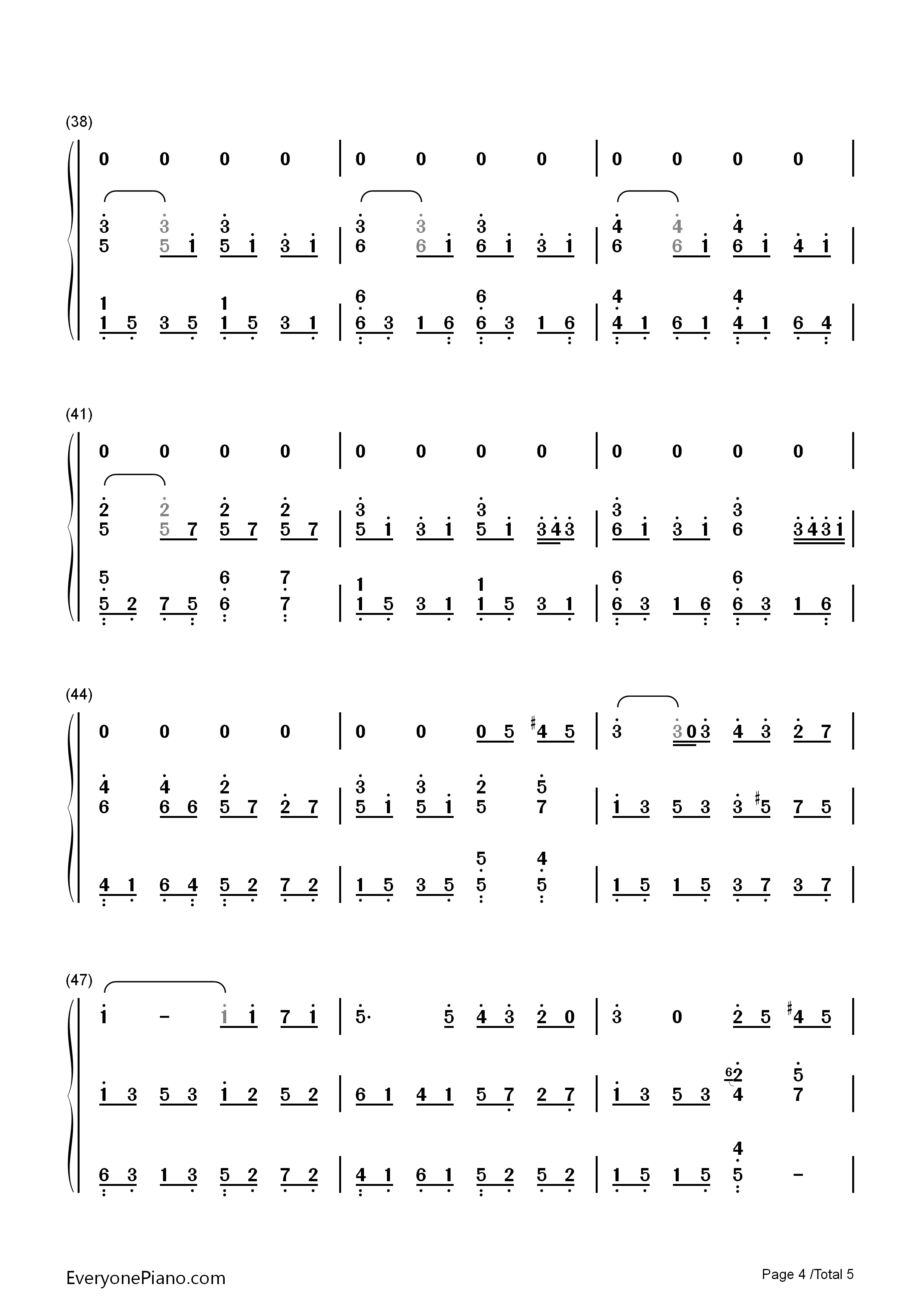 彩虹伴奏版钢琴简谱_周杰伦演唱