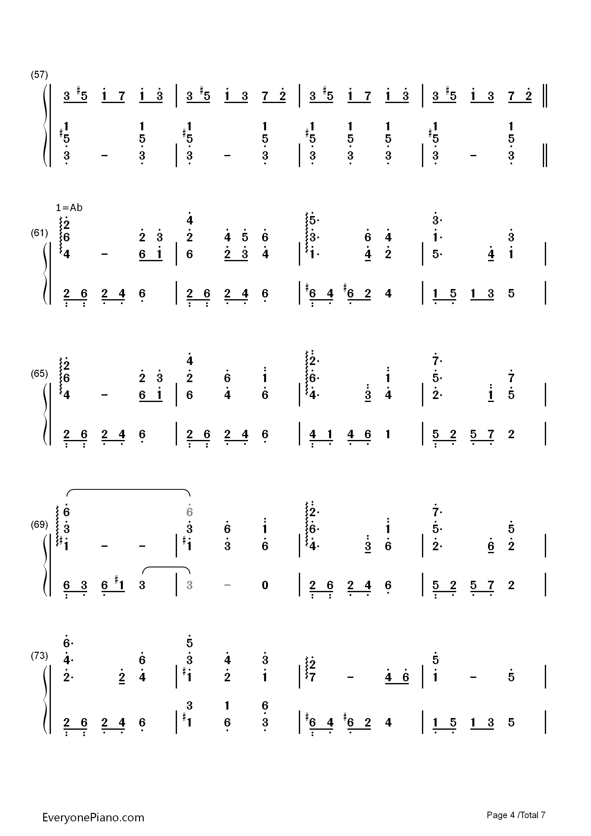 廃狱ララバイ钢琴简谱_东方Project演唱