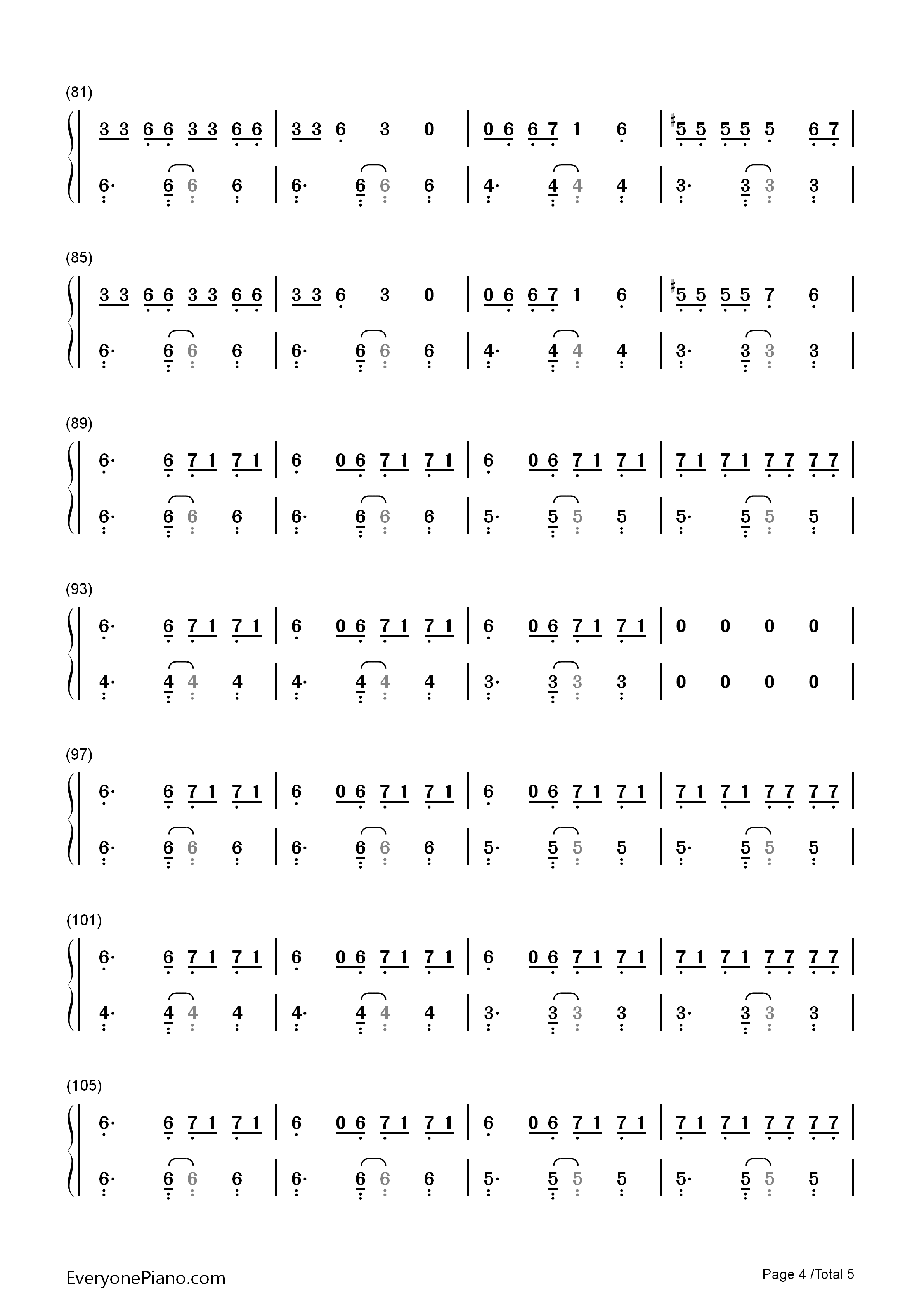 Look_What_You_Made_Me_Do钢琴简谱_Taylor_Swift演唱