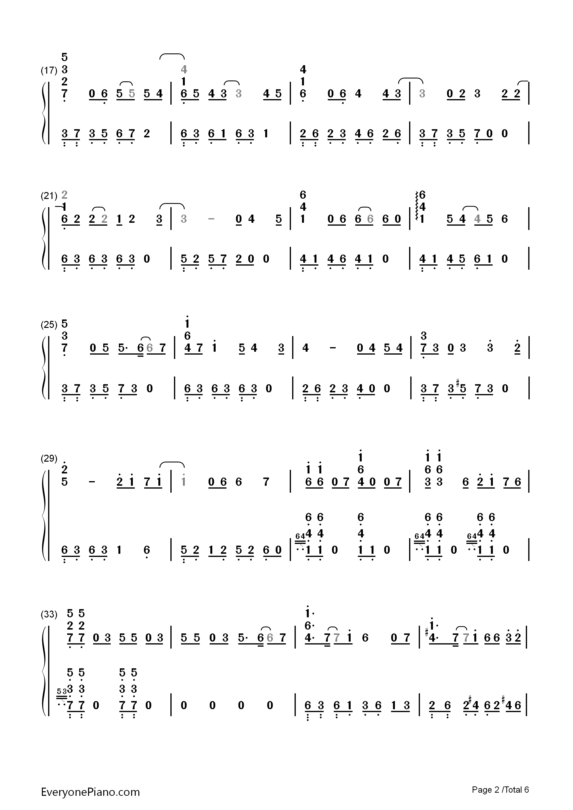 渐渐被你吸引钢琴简谱_FIELD_OF_VIEW演唱