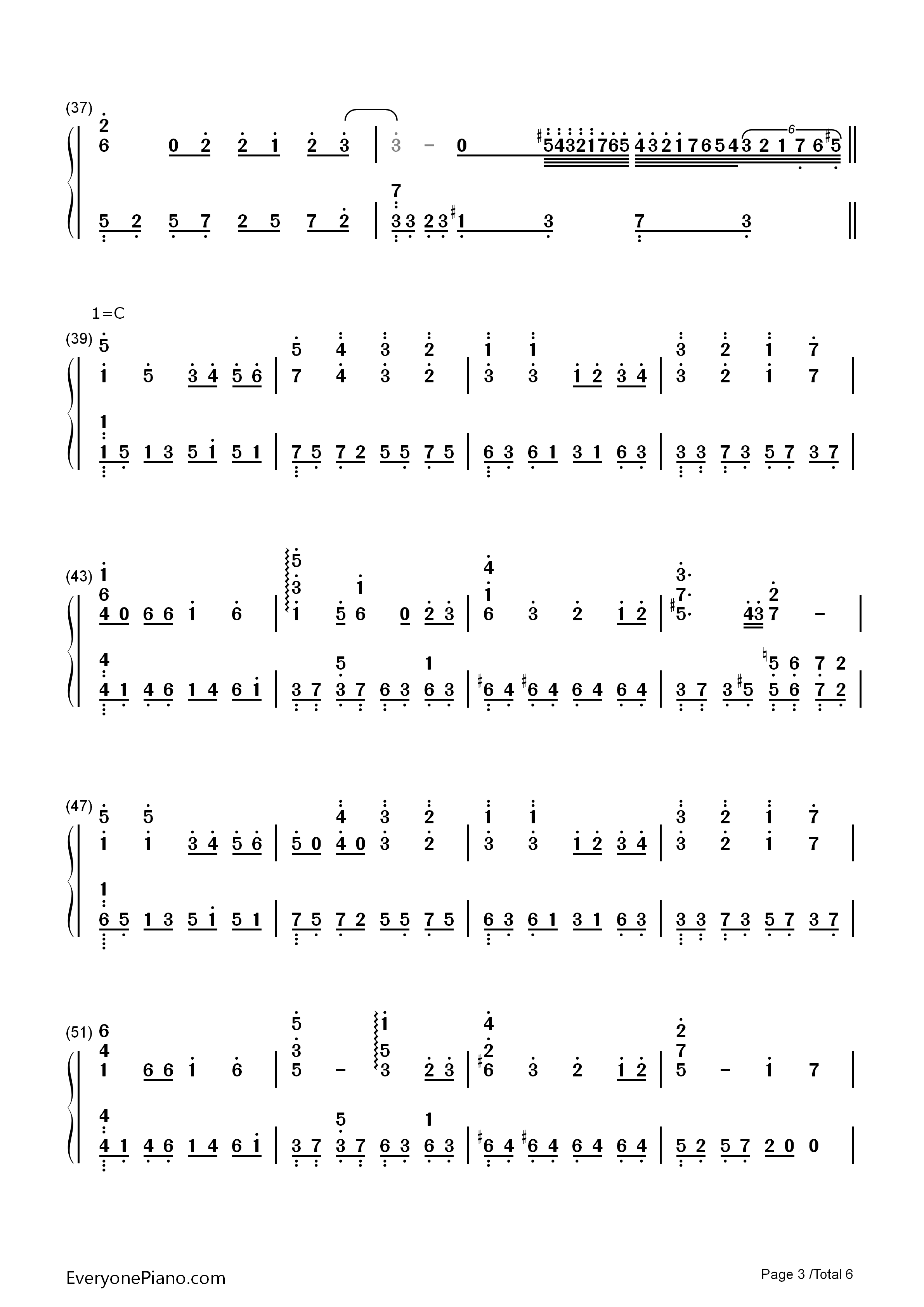 渐渐被你吸引钢琴简谱_FIELD_OF_VIEW演唱