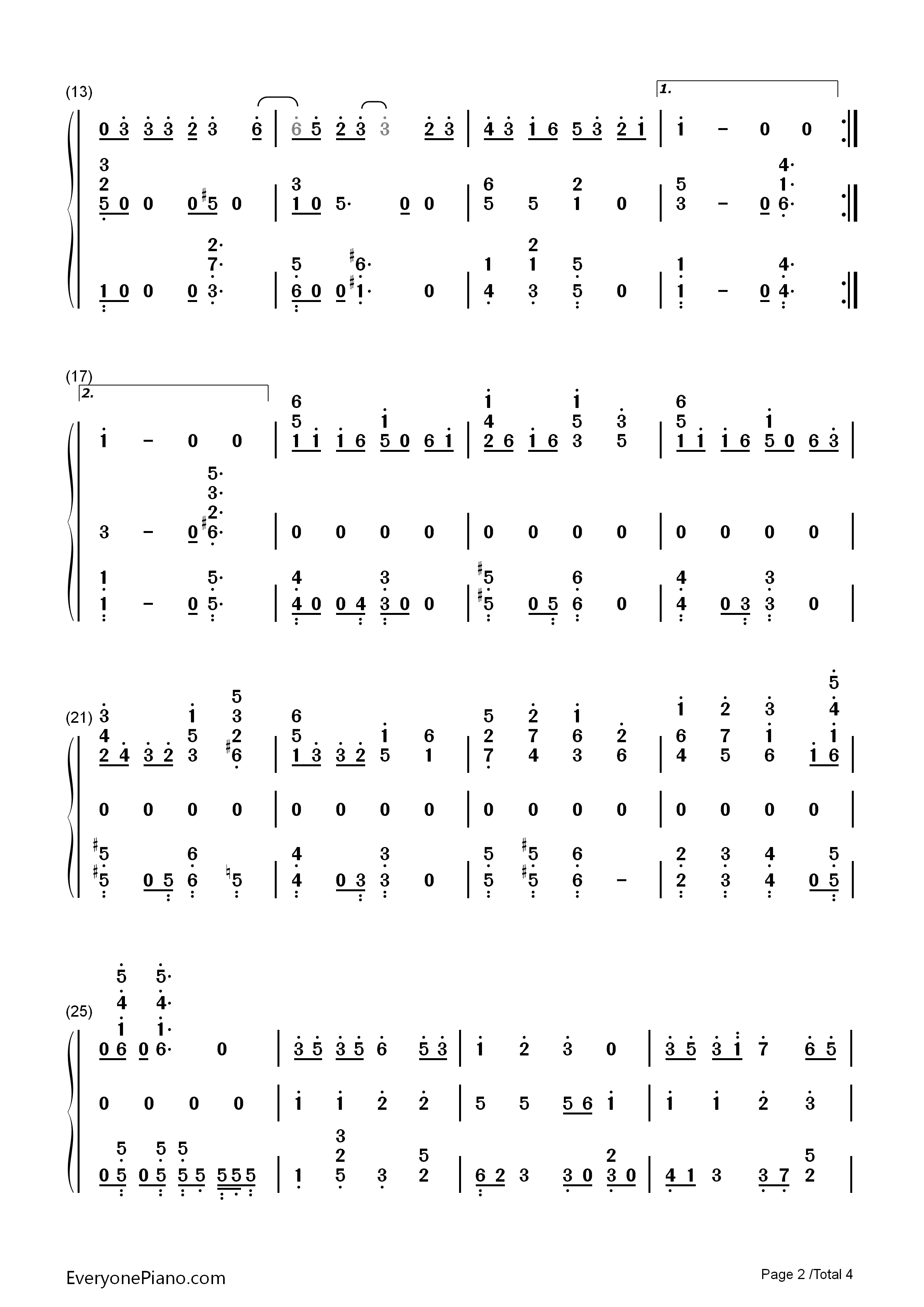 恋钢琴简谱_星野源演唱