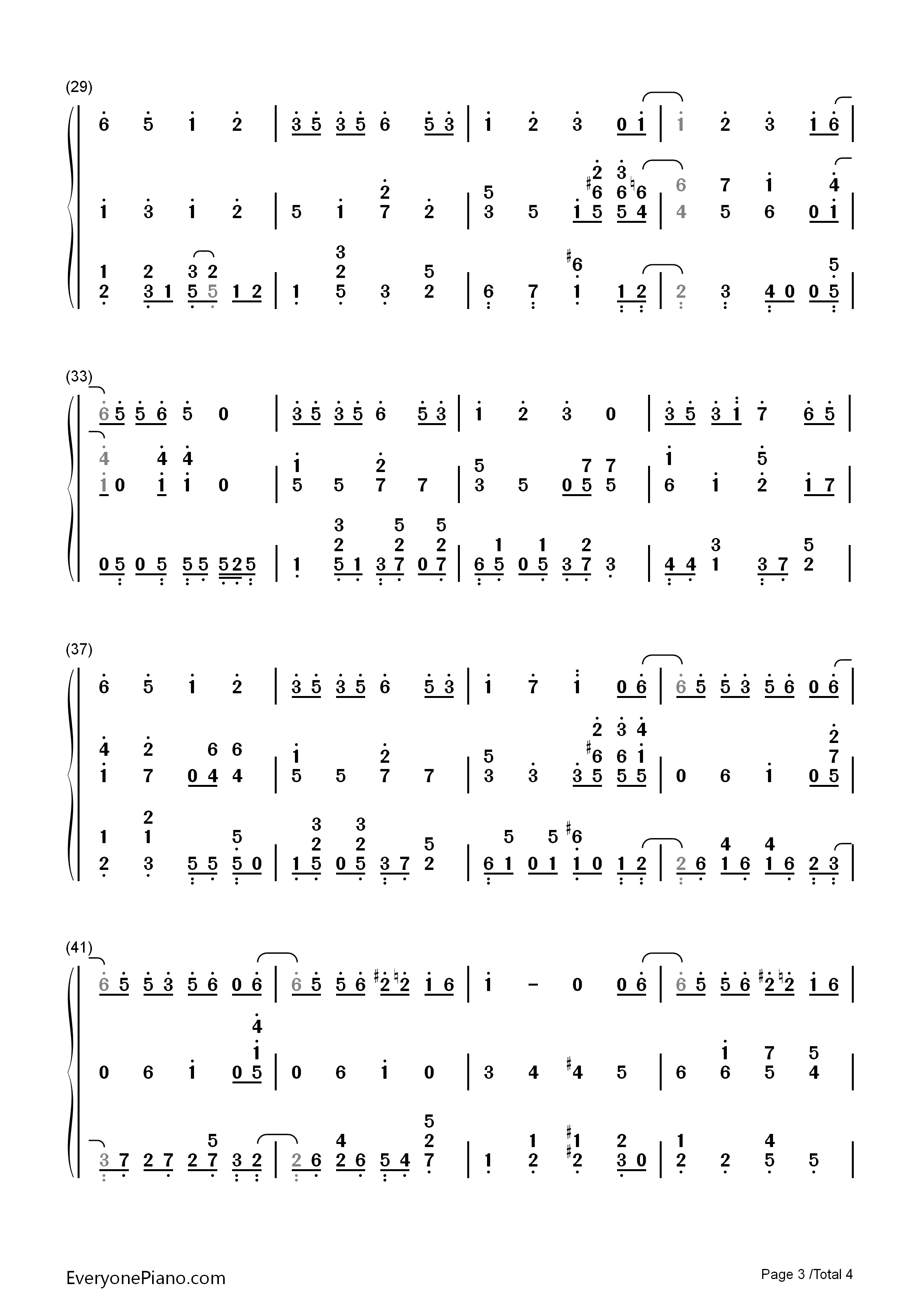 恋钢琴简谱_星野源演唱