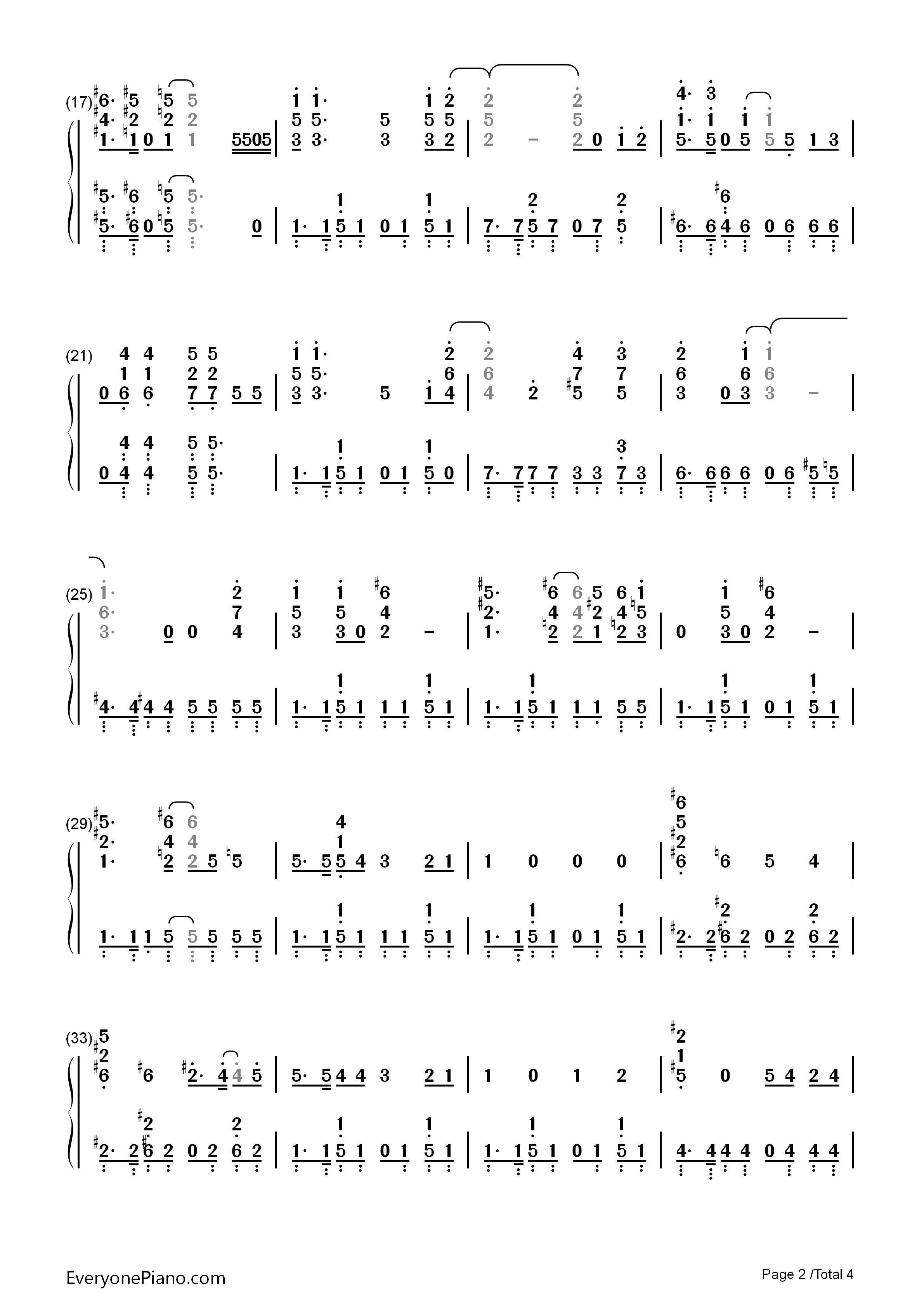 We_are!钢琴简谱_きただにひろし演唱