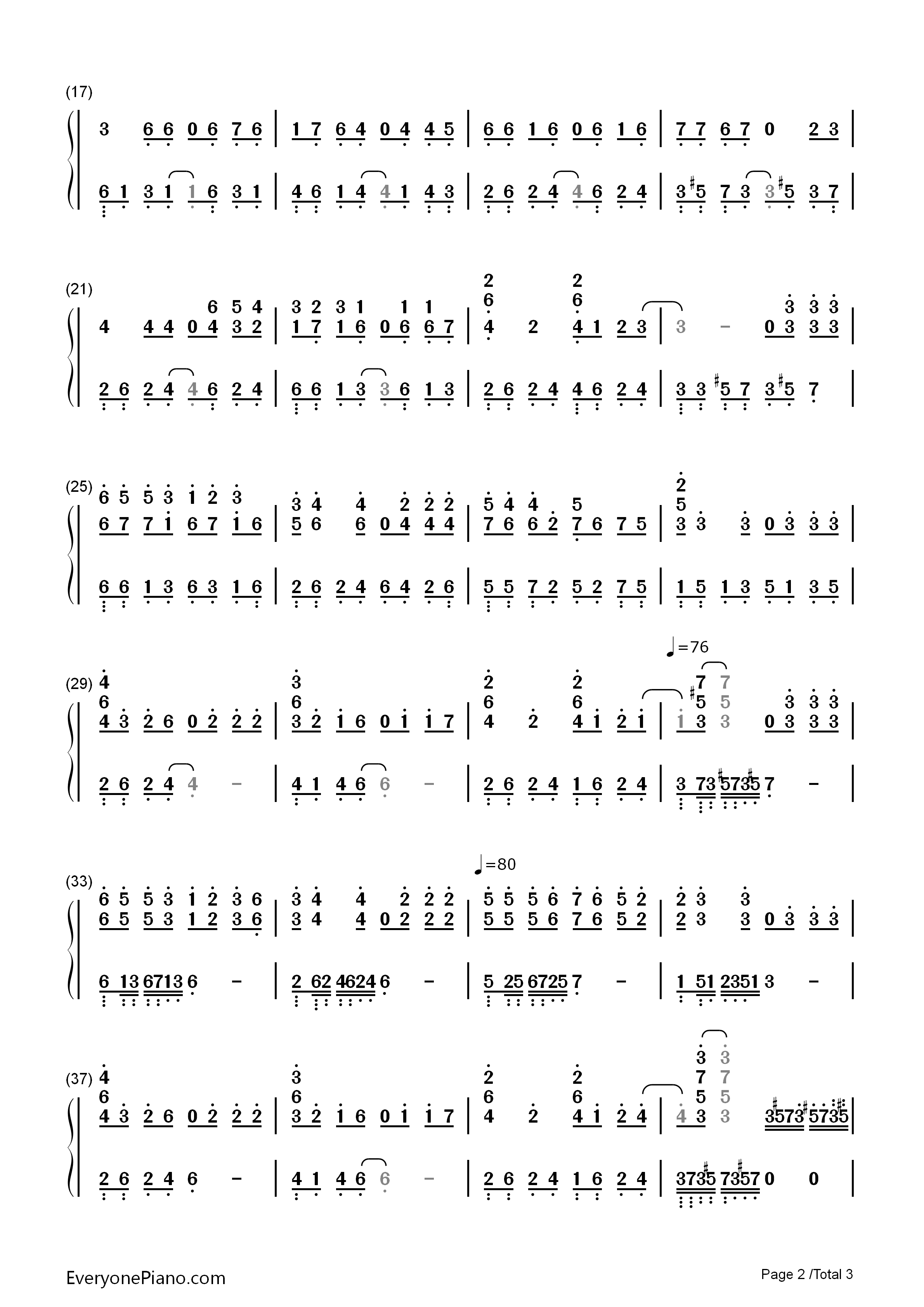 只要有你钢琴简谱_孙楠_那英演唱