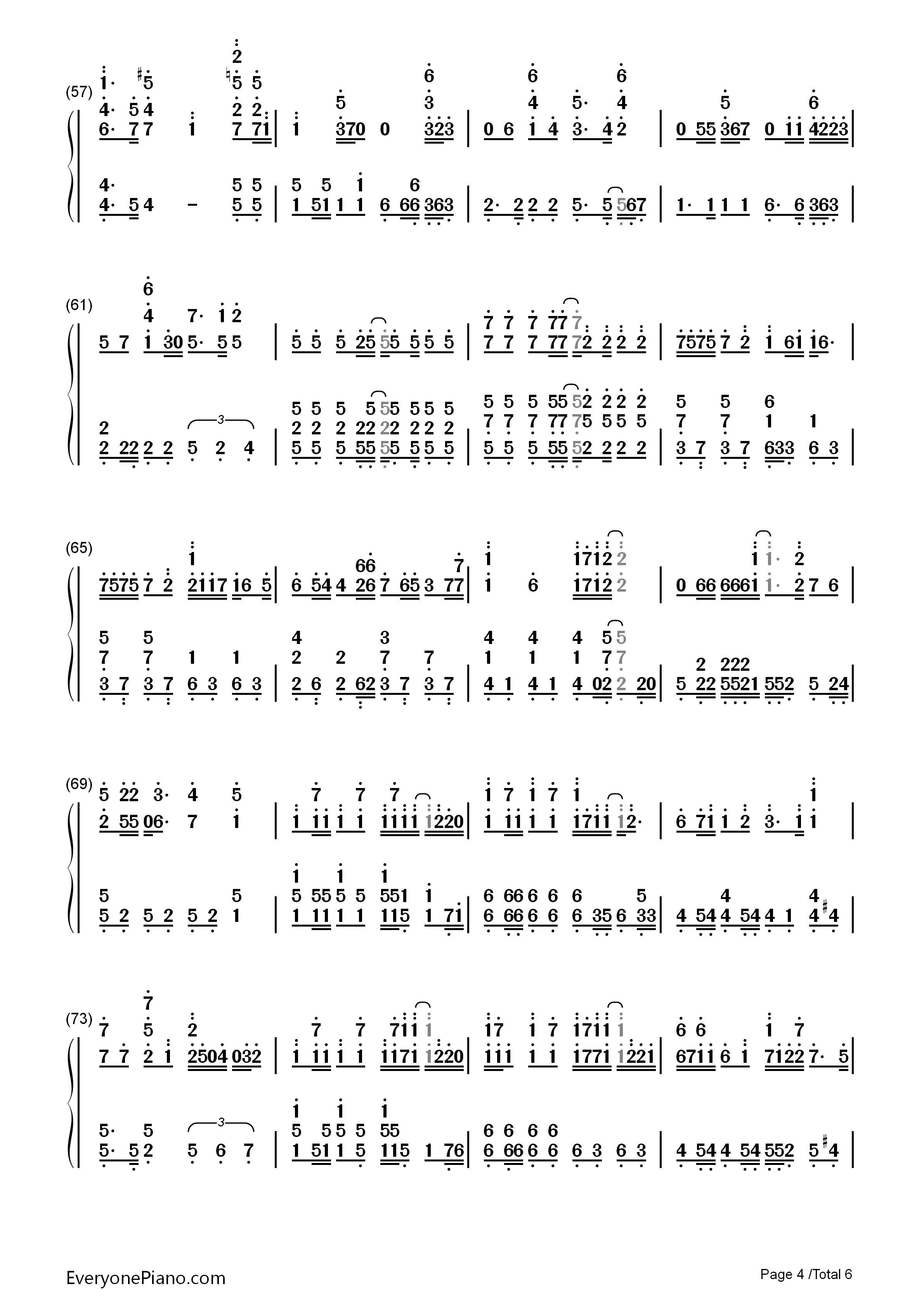 心のプラカード钢琴简谱_AKB48演唱