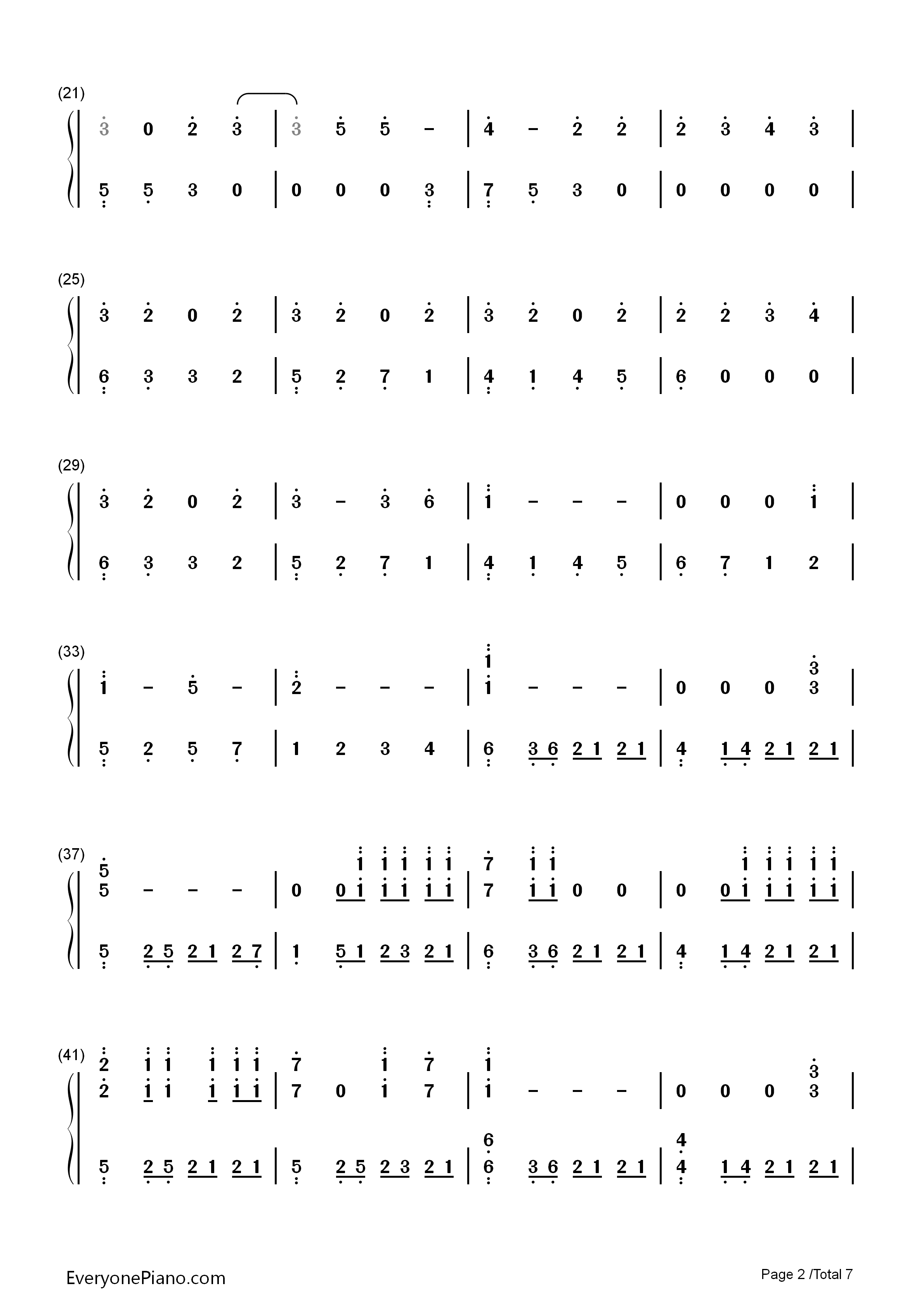 Shadow_of_Love钢琴简谱_OLIVIA演唱