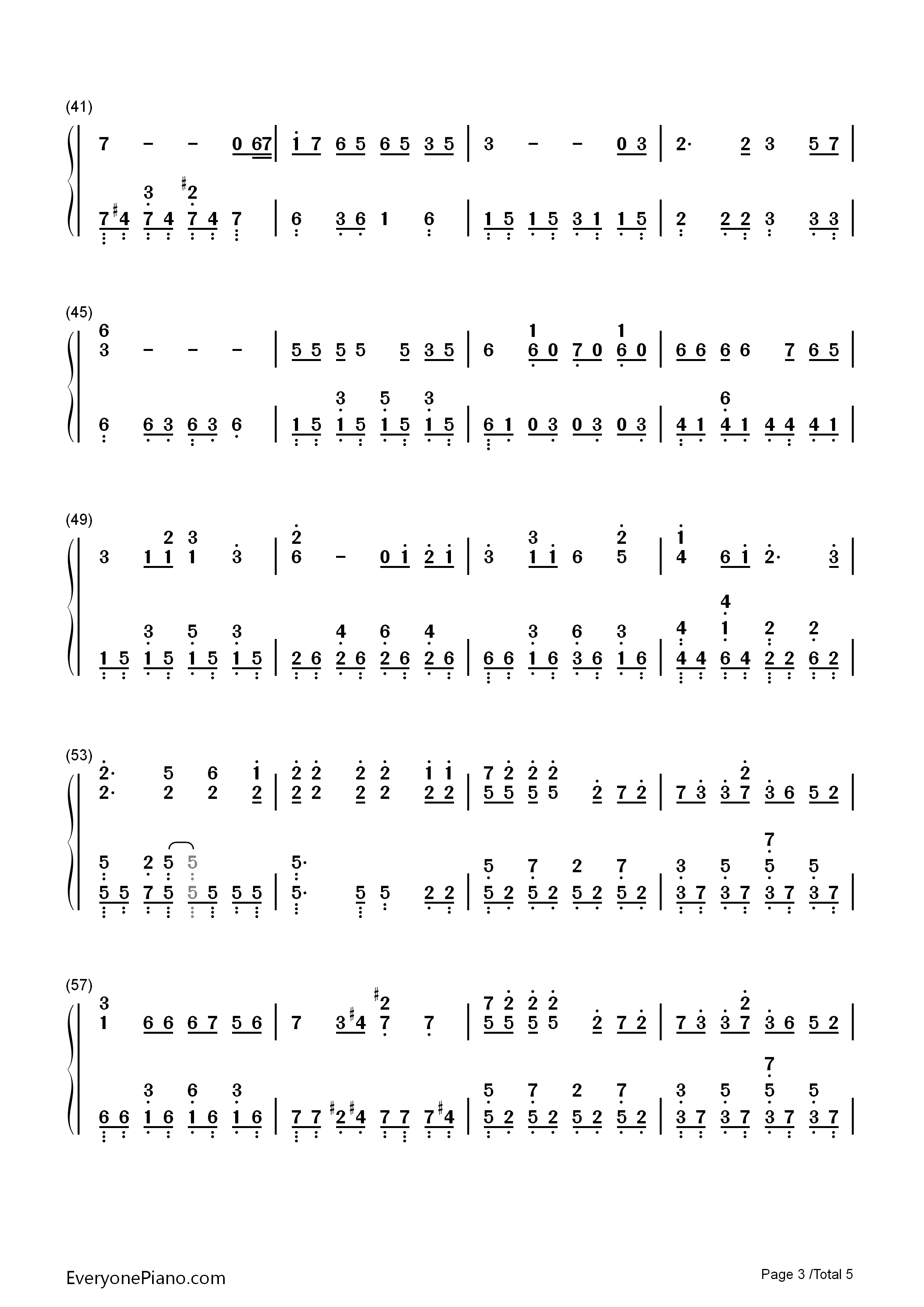 恋爱捉迷藏钢琴简谱_SNH48演唱