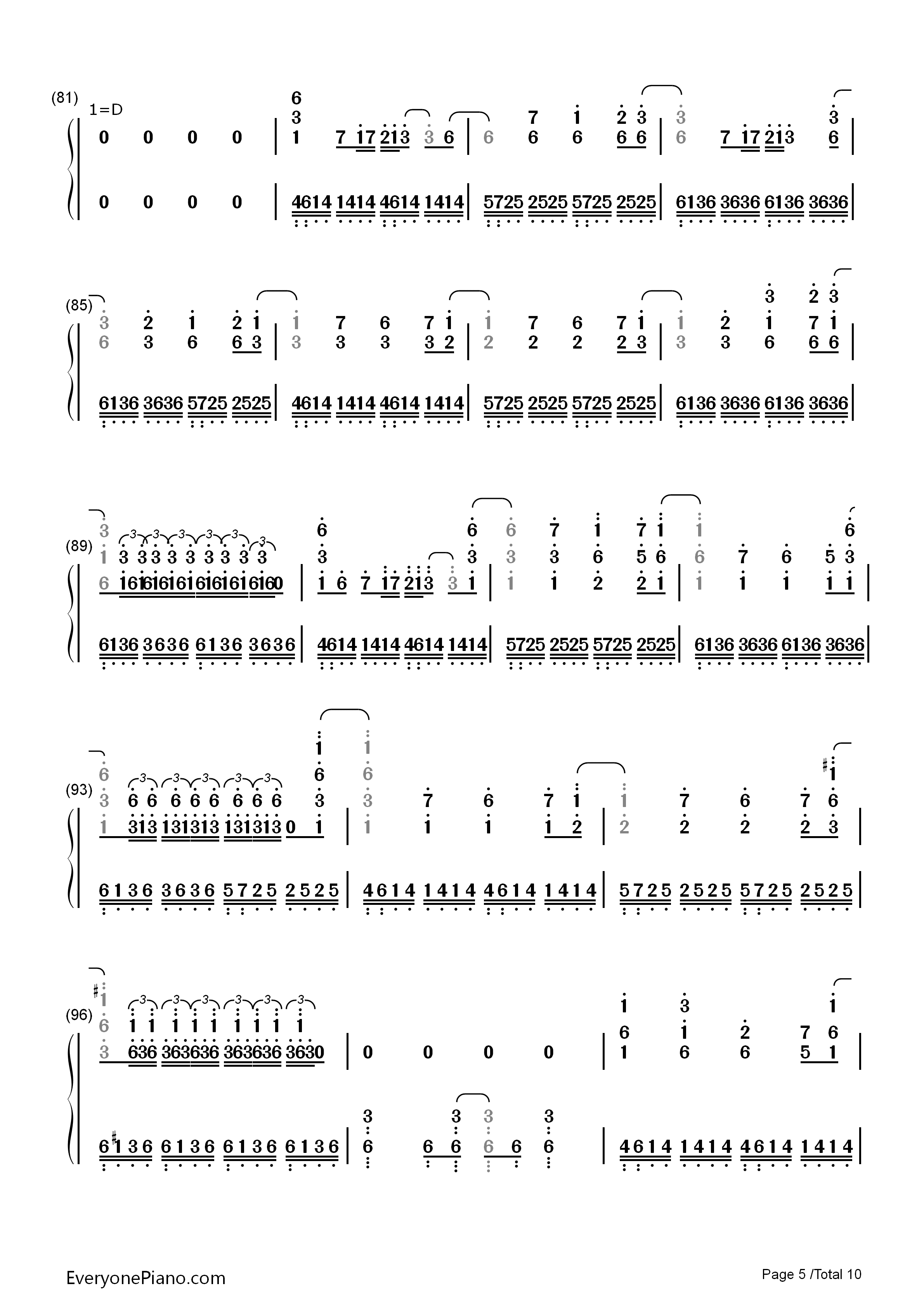 少女幻葬_～_Necro钢琴简谱_东方Project演唱