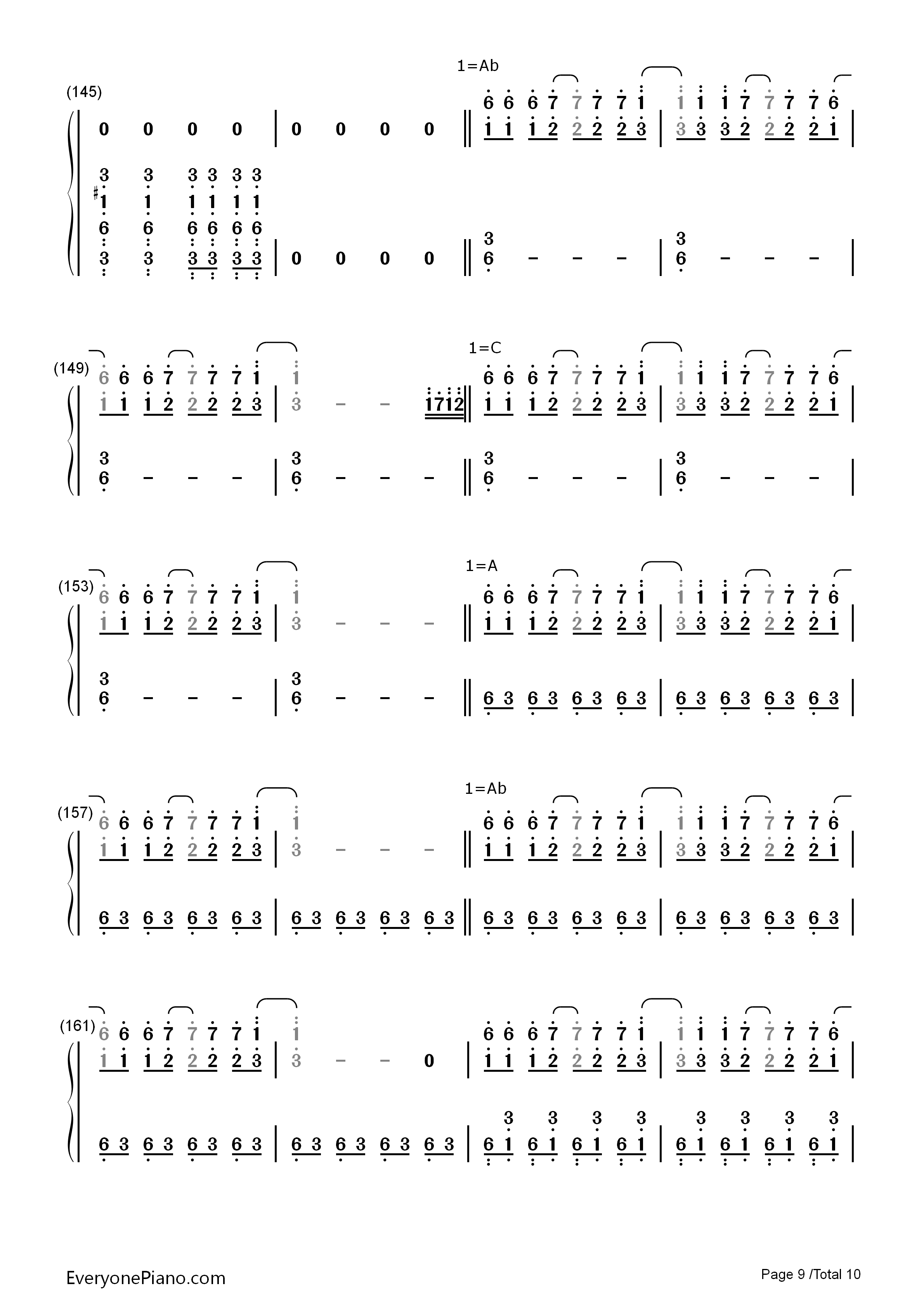 少女幻葬_～_Necro钢琴简谱_东方Project演唱