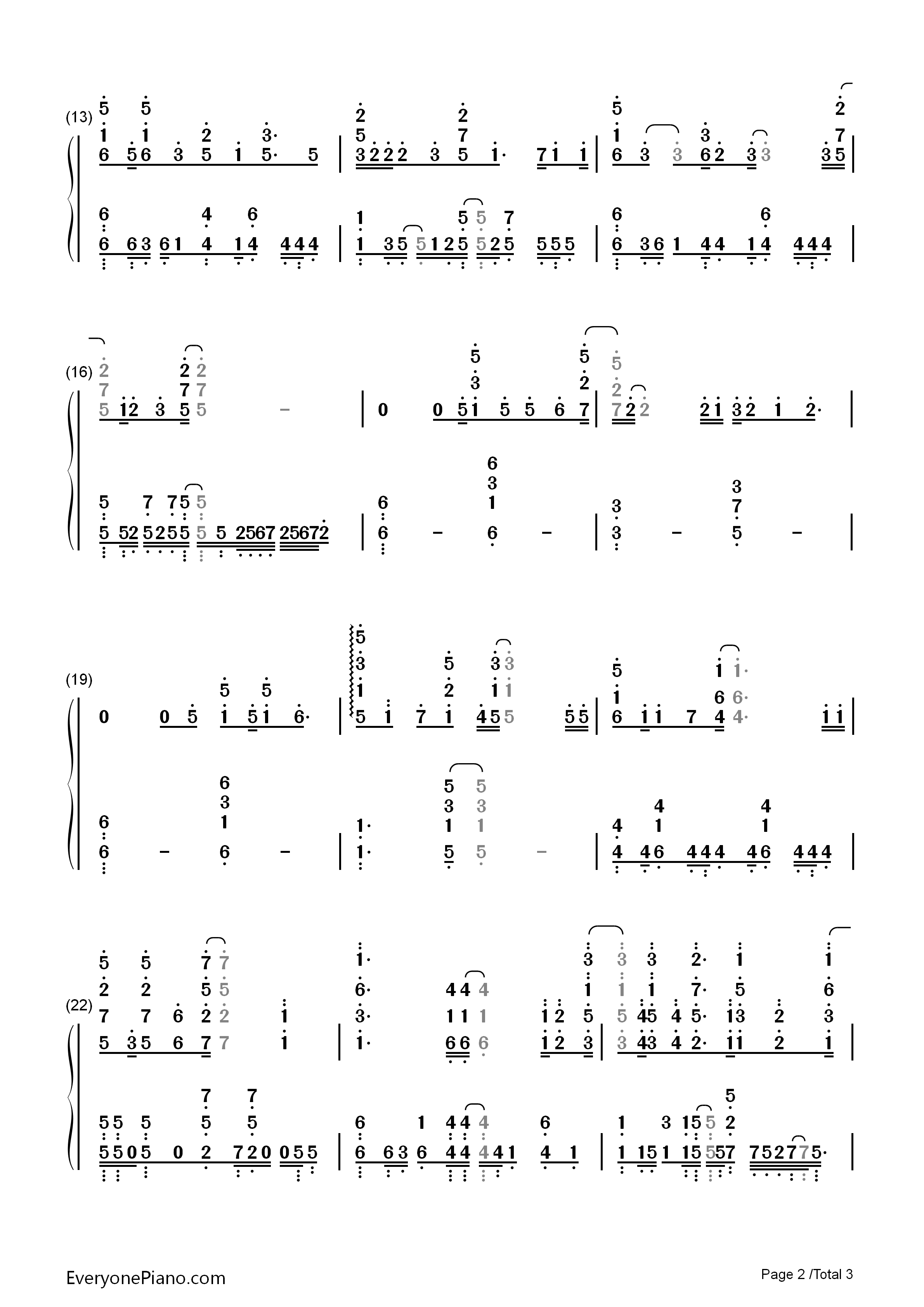 Brave_Shine钢琴简谱_Aimer演唱