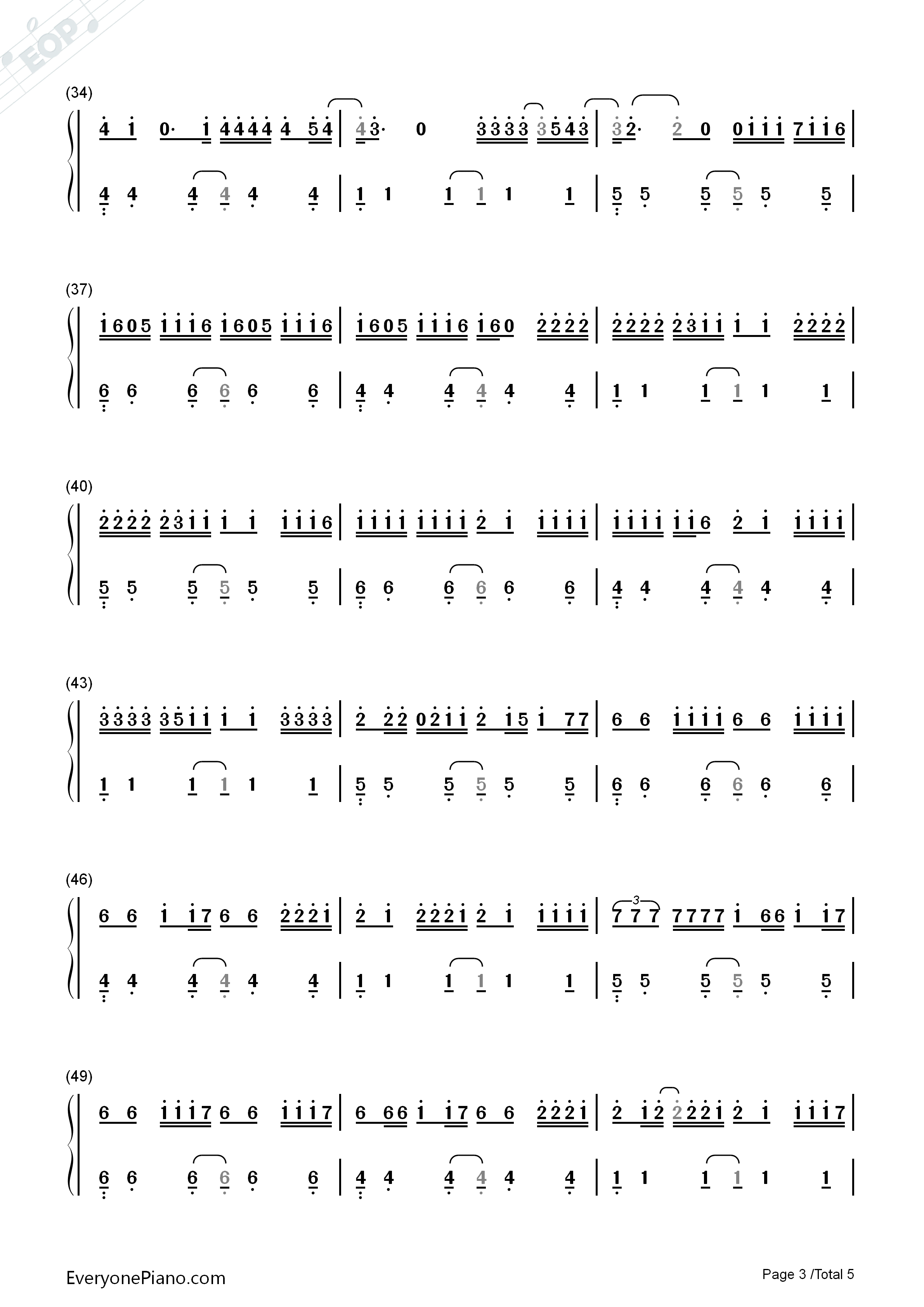 Despacito钢琴简谱_Justin_Bieber演唱