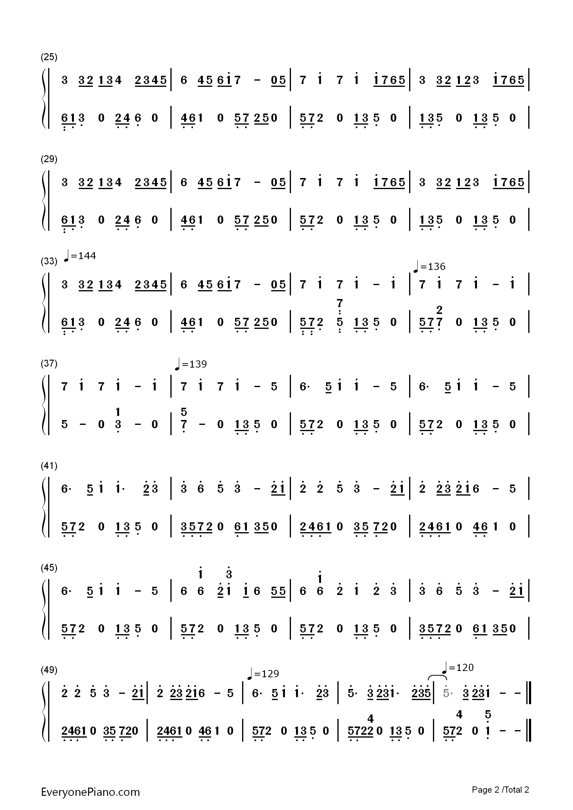 Give_Me_Your_Hand钢琴简谱_乔治·温斯顿演唱