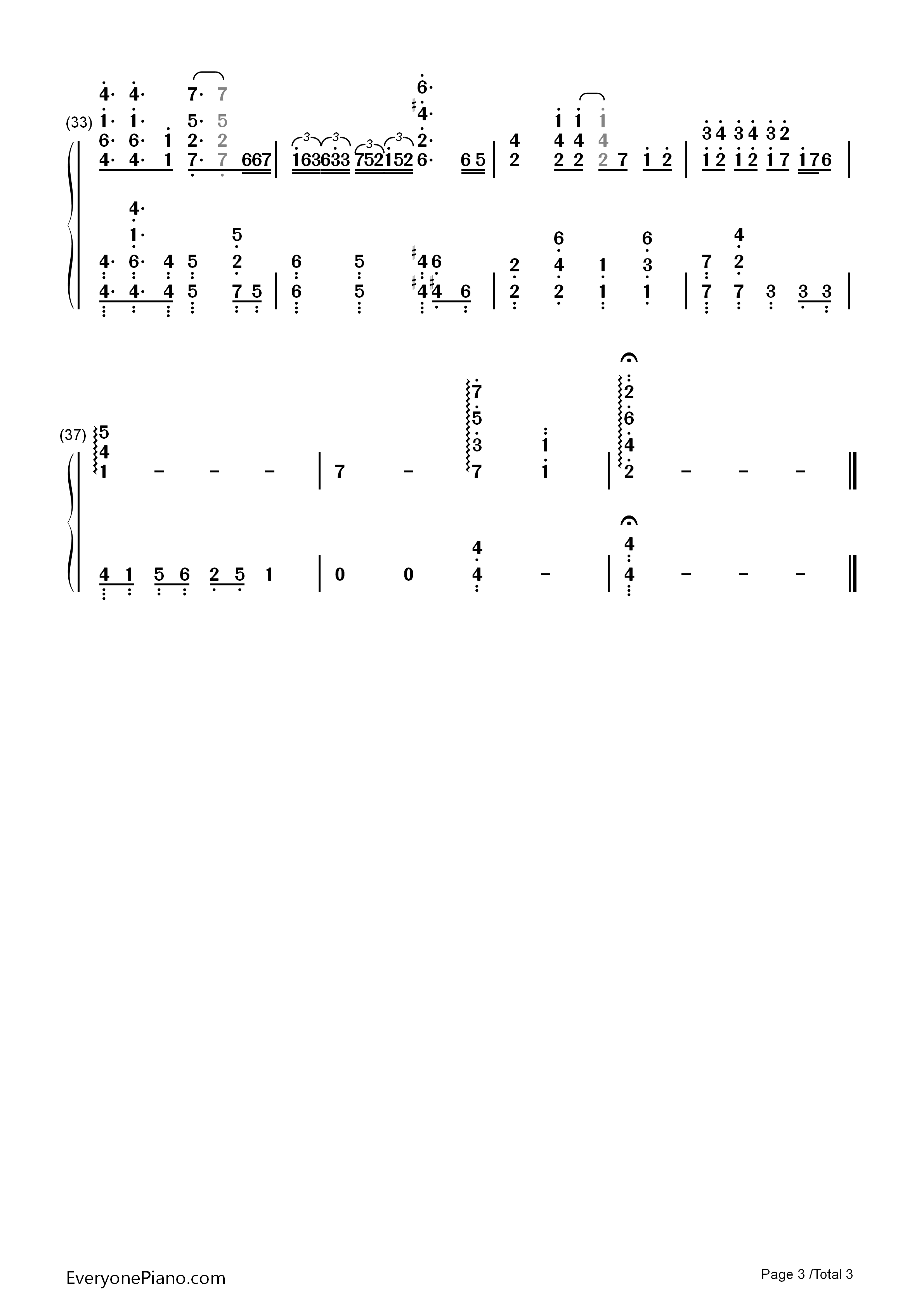 月灯り钢琴简谱_雨宫天演唱