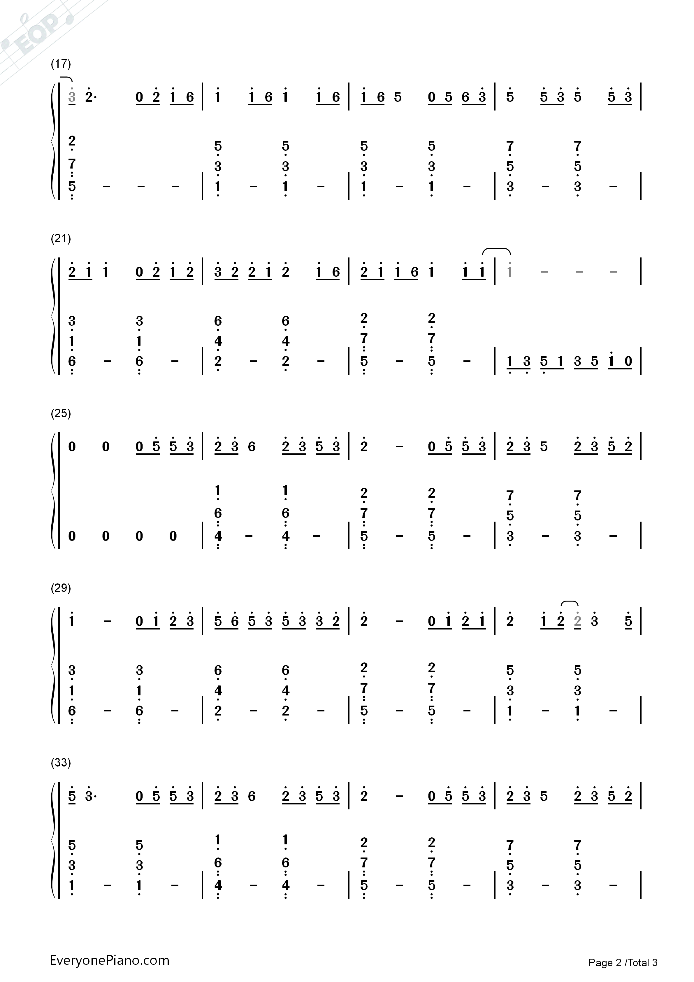 青花瓷简单版钢琴简谱_周杰伦演唱