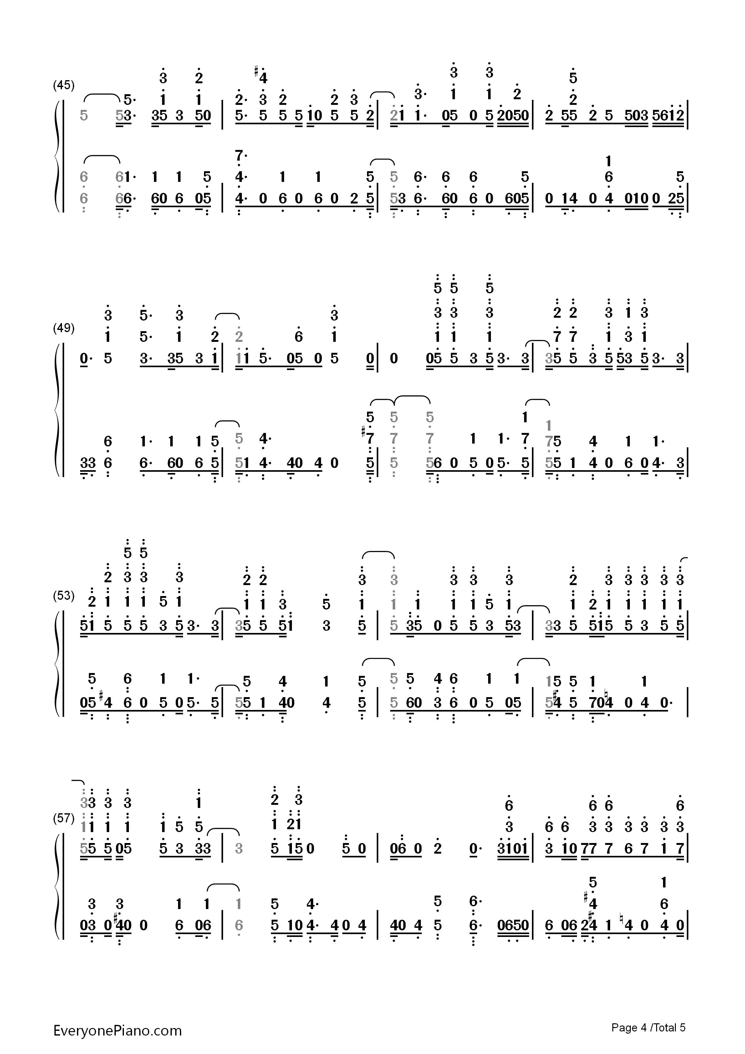 My_Type钢琴简谱_The_Chainsmokers演唱