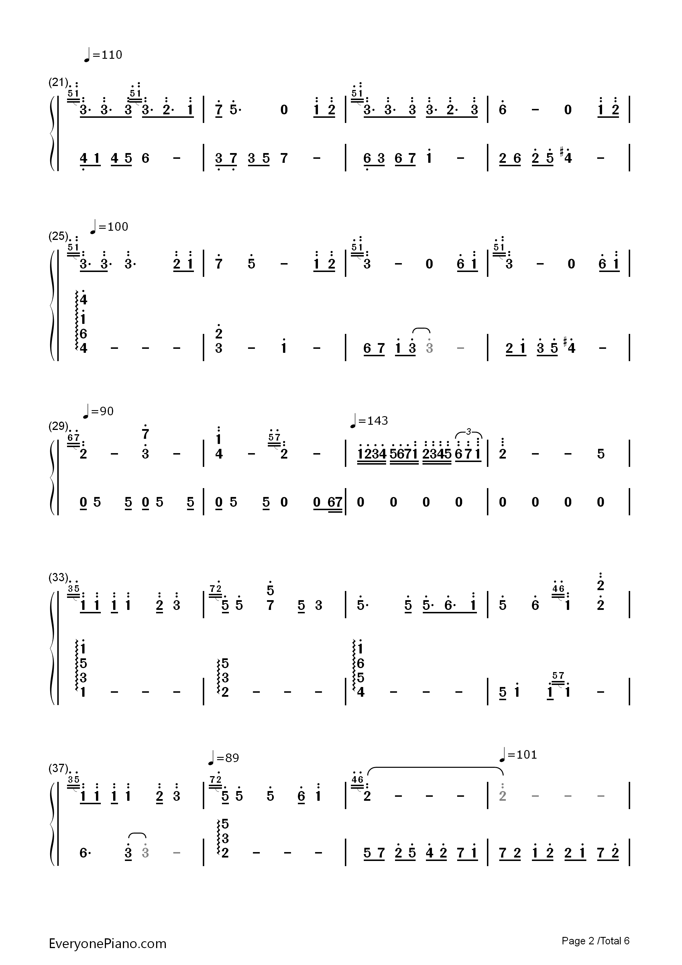 Part_of_Your_World钢琴简谱_Alan_Menken演唱