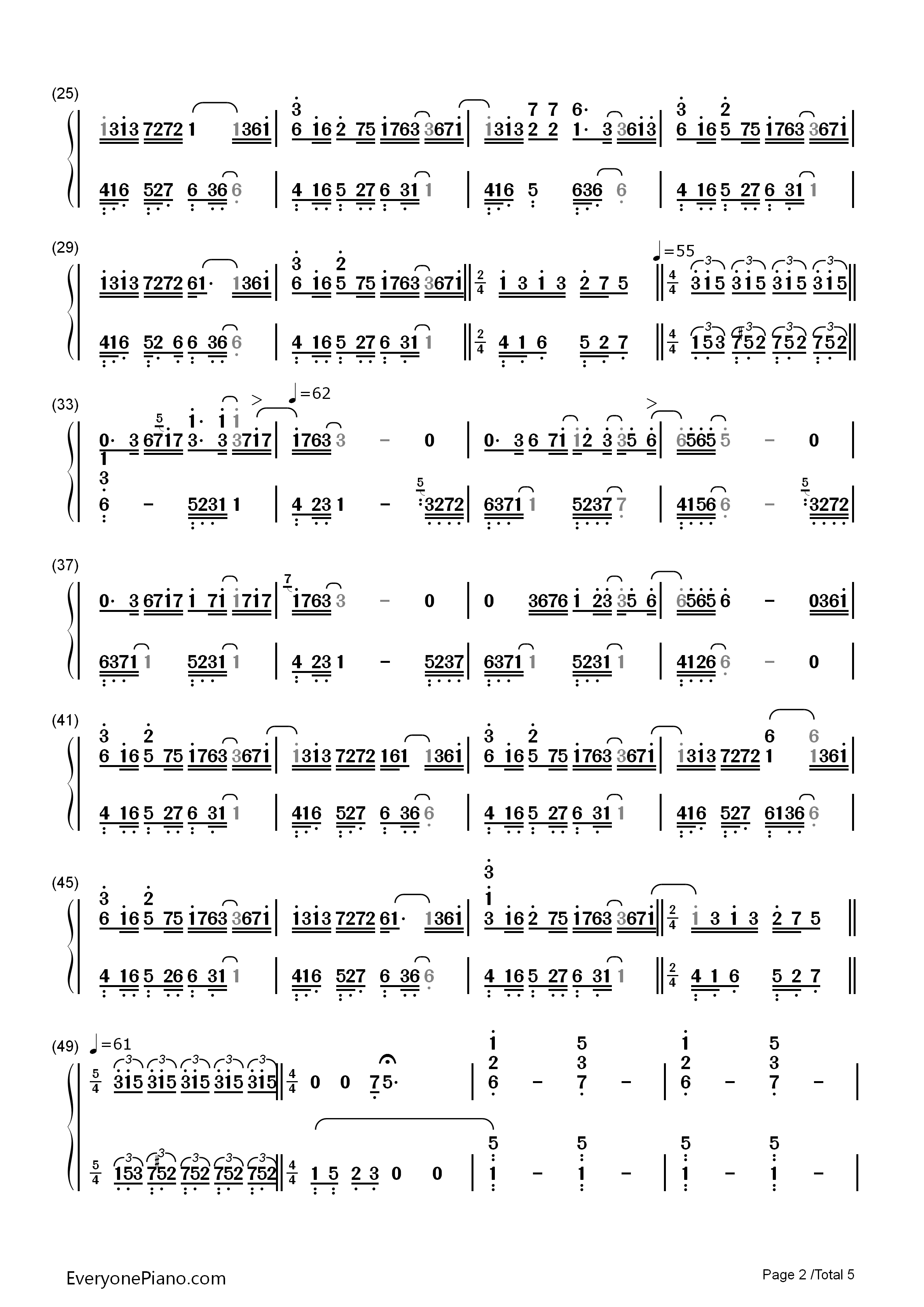 Longing_&_Love钢琴简谱_George_Winston__乔治温斯顿演唱