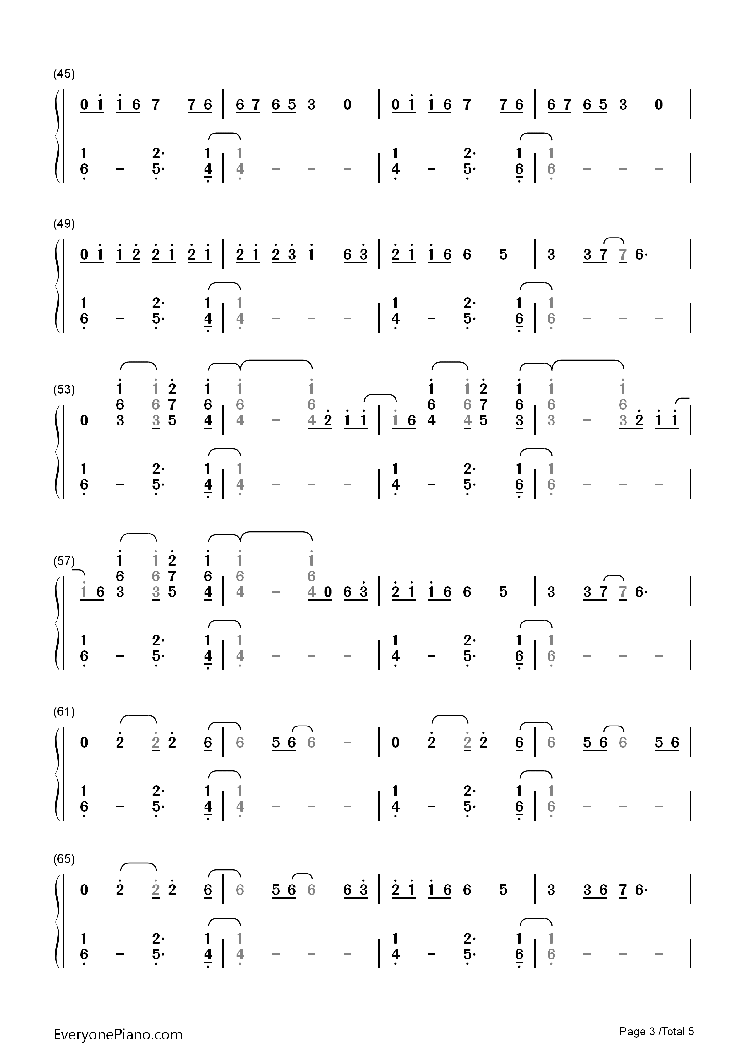 Find_You钢琴简谱_Nick_Jonas演唱