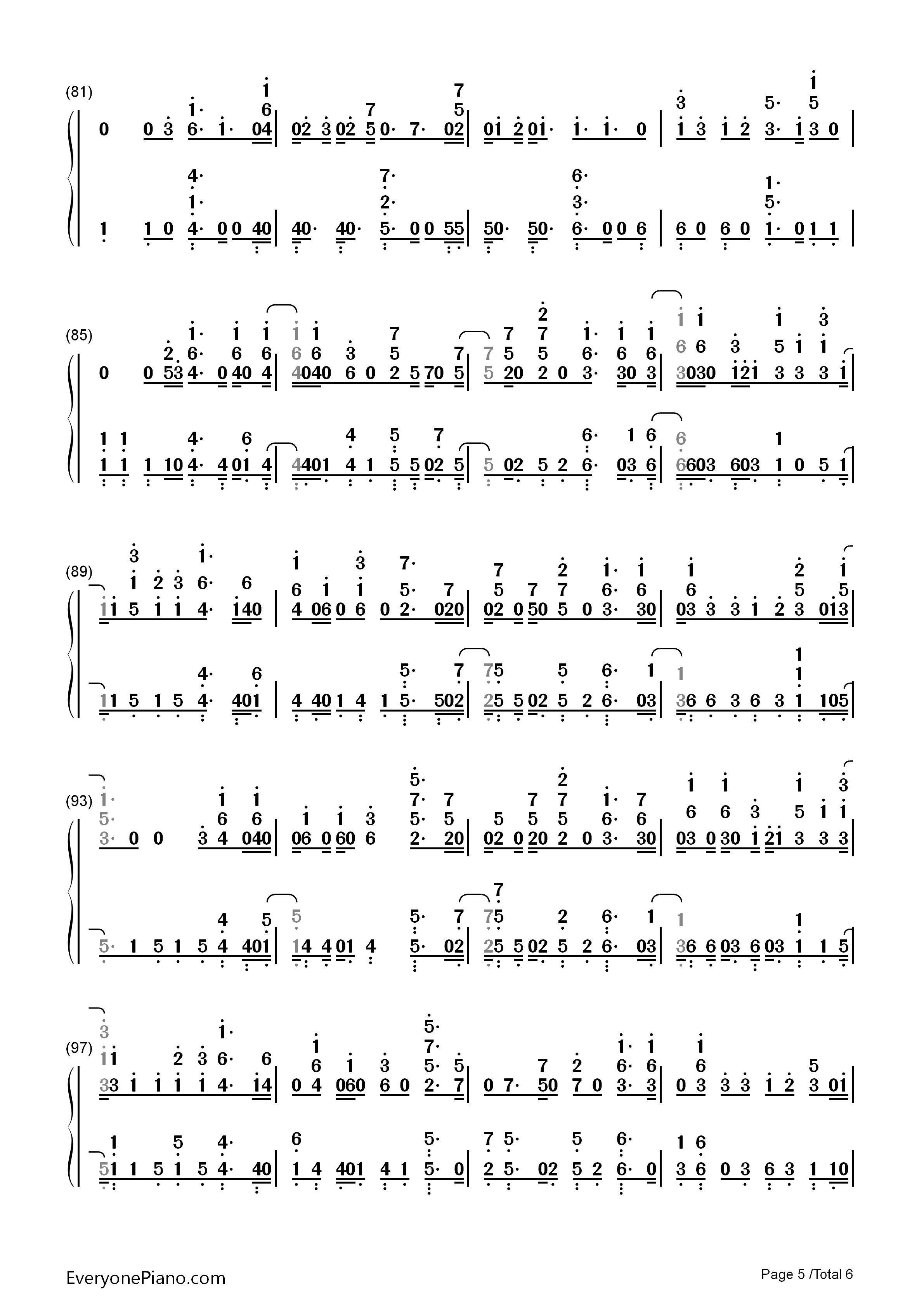 No_Promises钢琴简谱_Cheat_Codes演唱