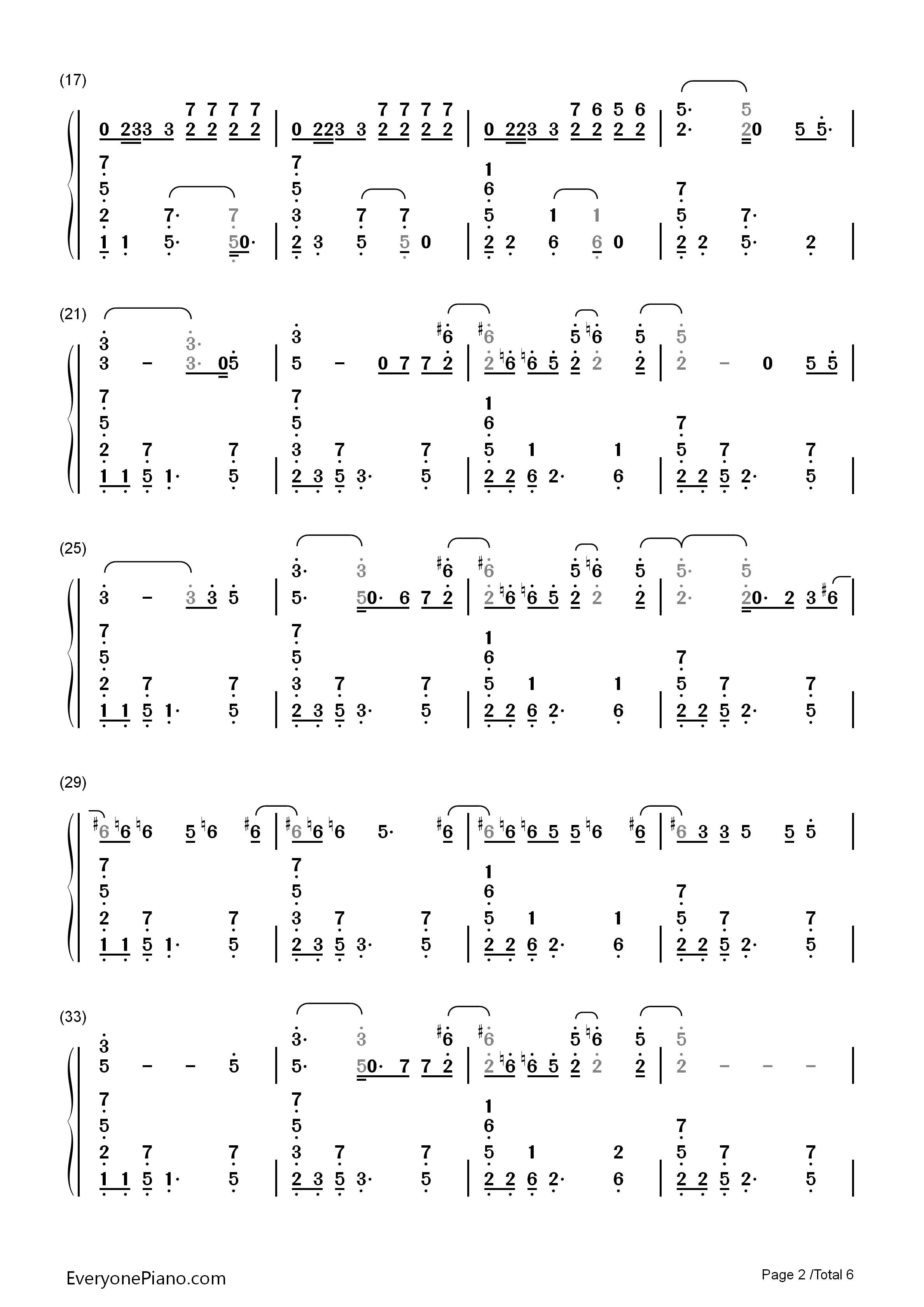 Sugar钢琴简谱_Maroon_5演唱