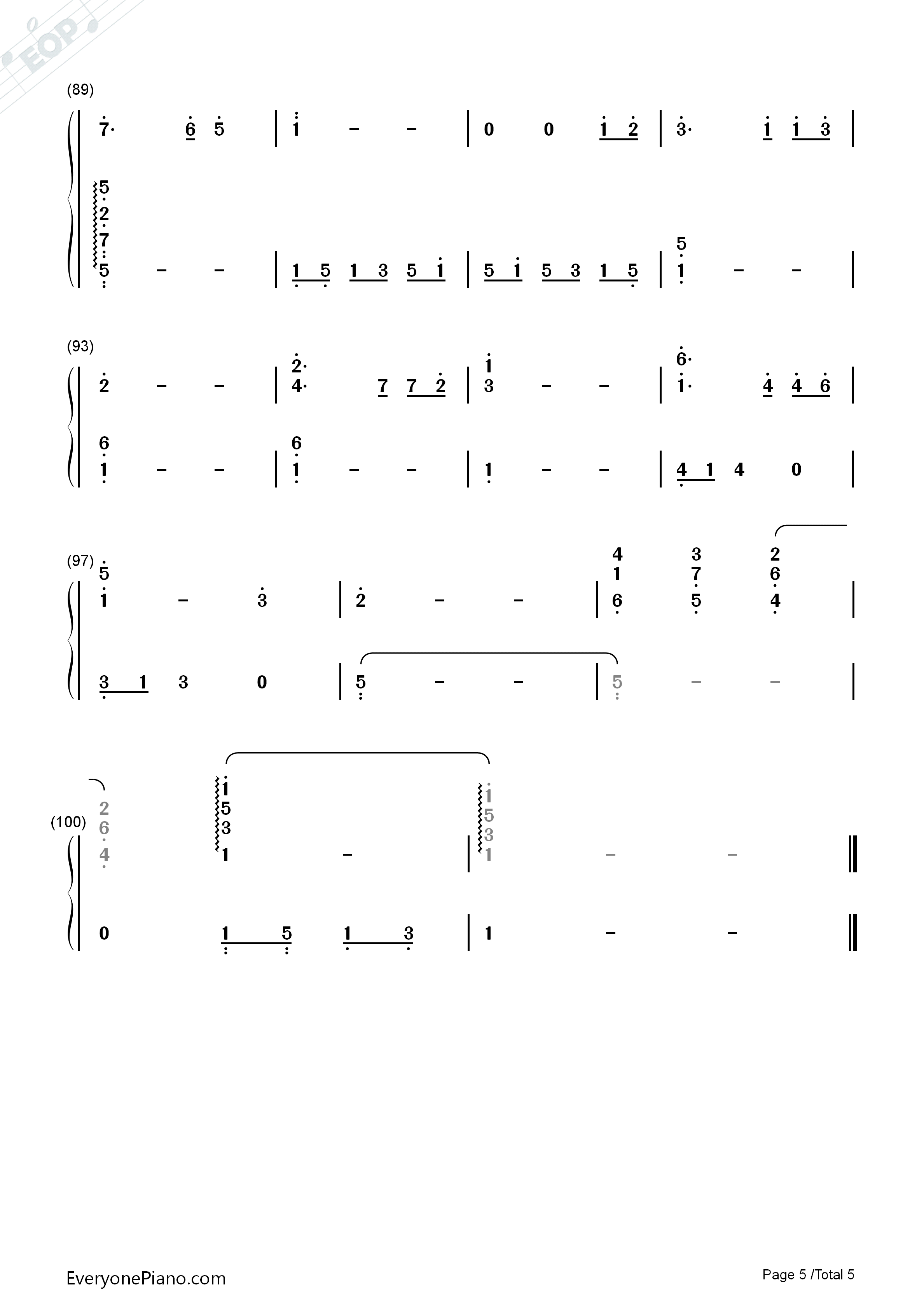 向日葵之家的圆舞曲钢琴简谱_藤泽麻衣__久石让_宫崎骏演唱