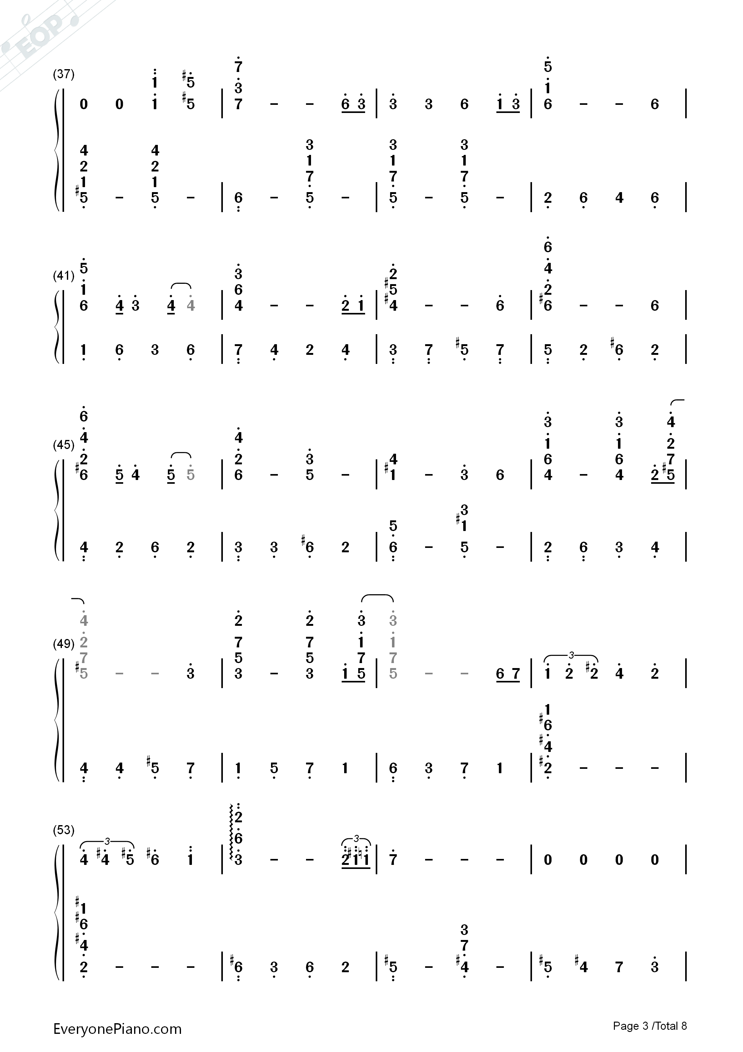 Ballade钢琴简谱_久石让演唱