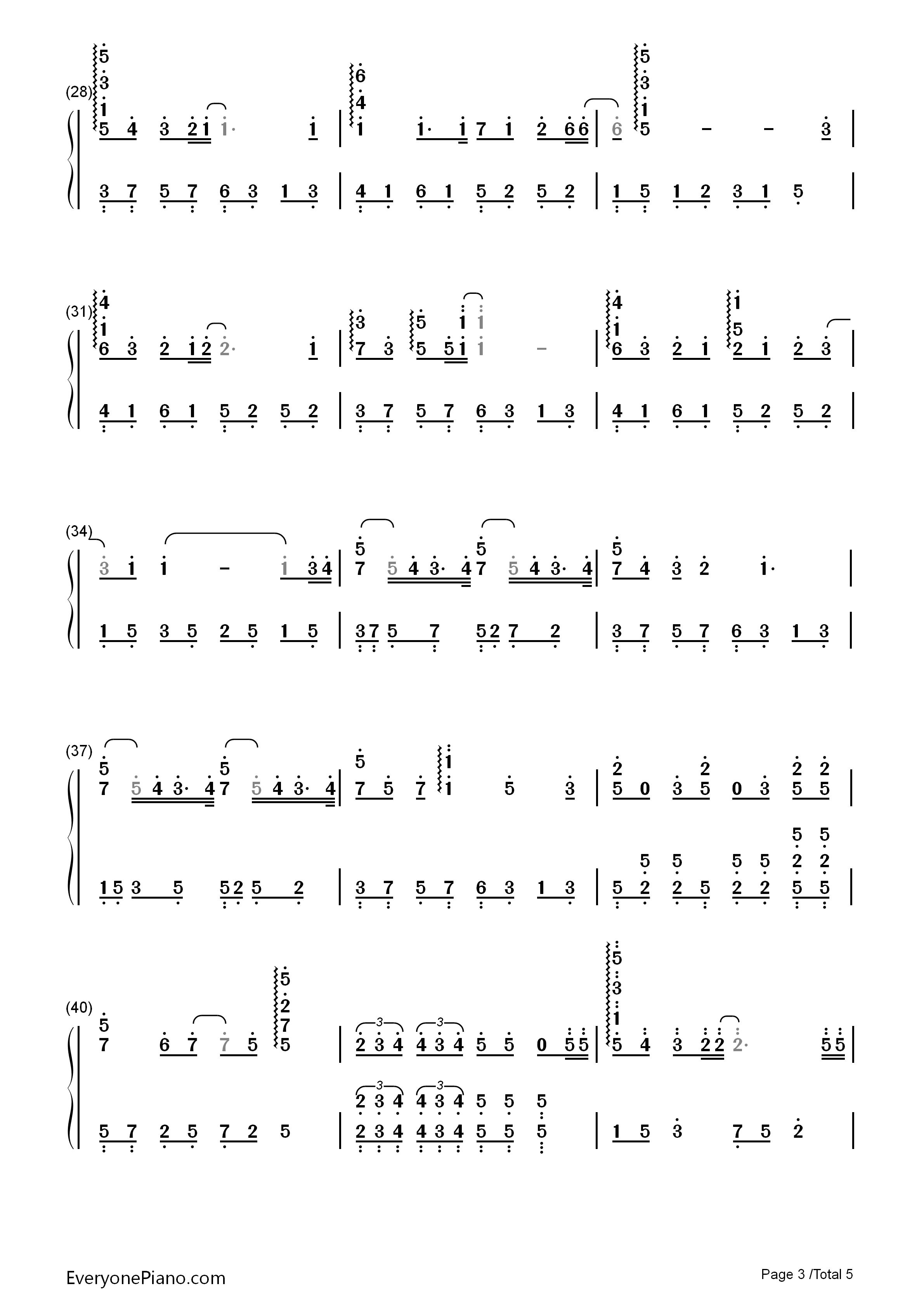 Sentimental_Steps钢琴简谱_μ's演唱