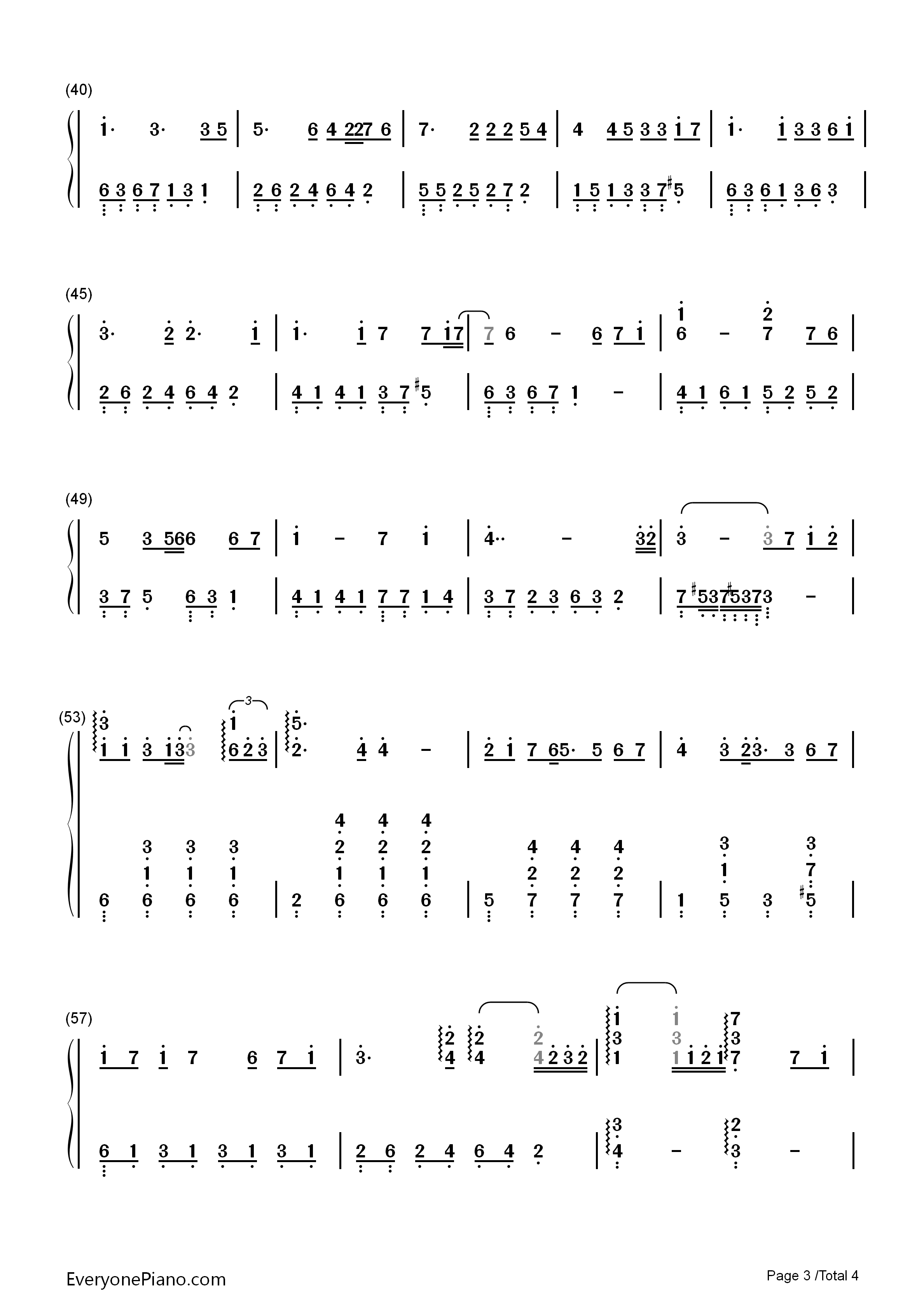 月半小夜曲钢琴简谱_李克勤演唱