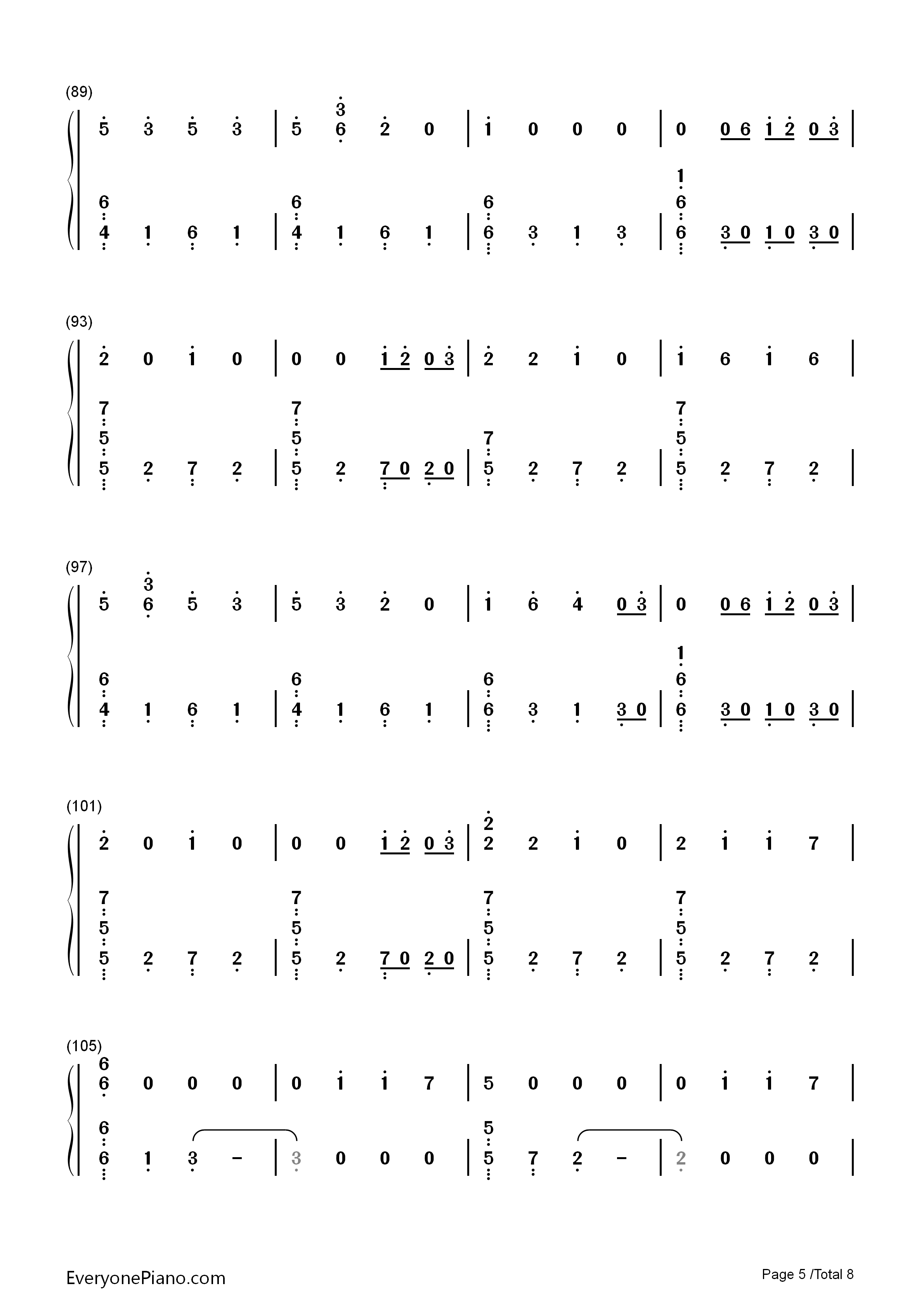 Dead钢琴简谱_Madison_Beer演唱