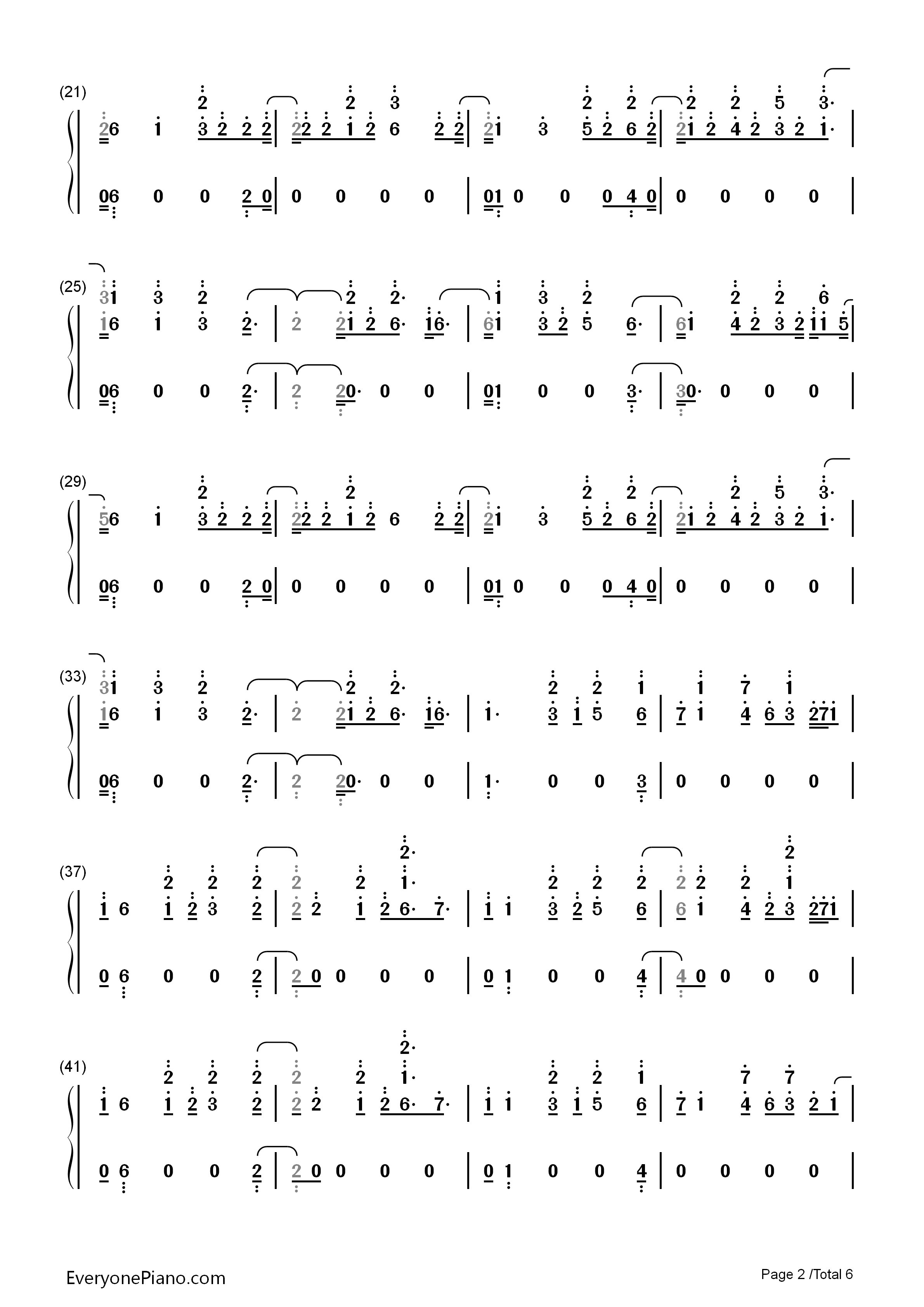 OMG钢琴简谱_Camila_Cabello演唱