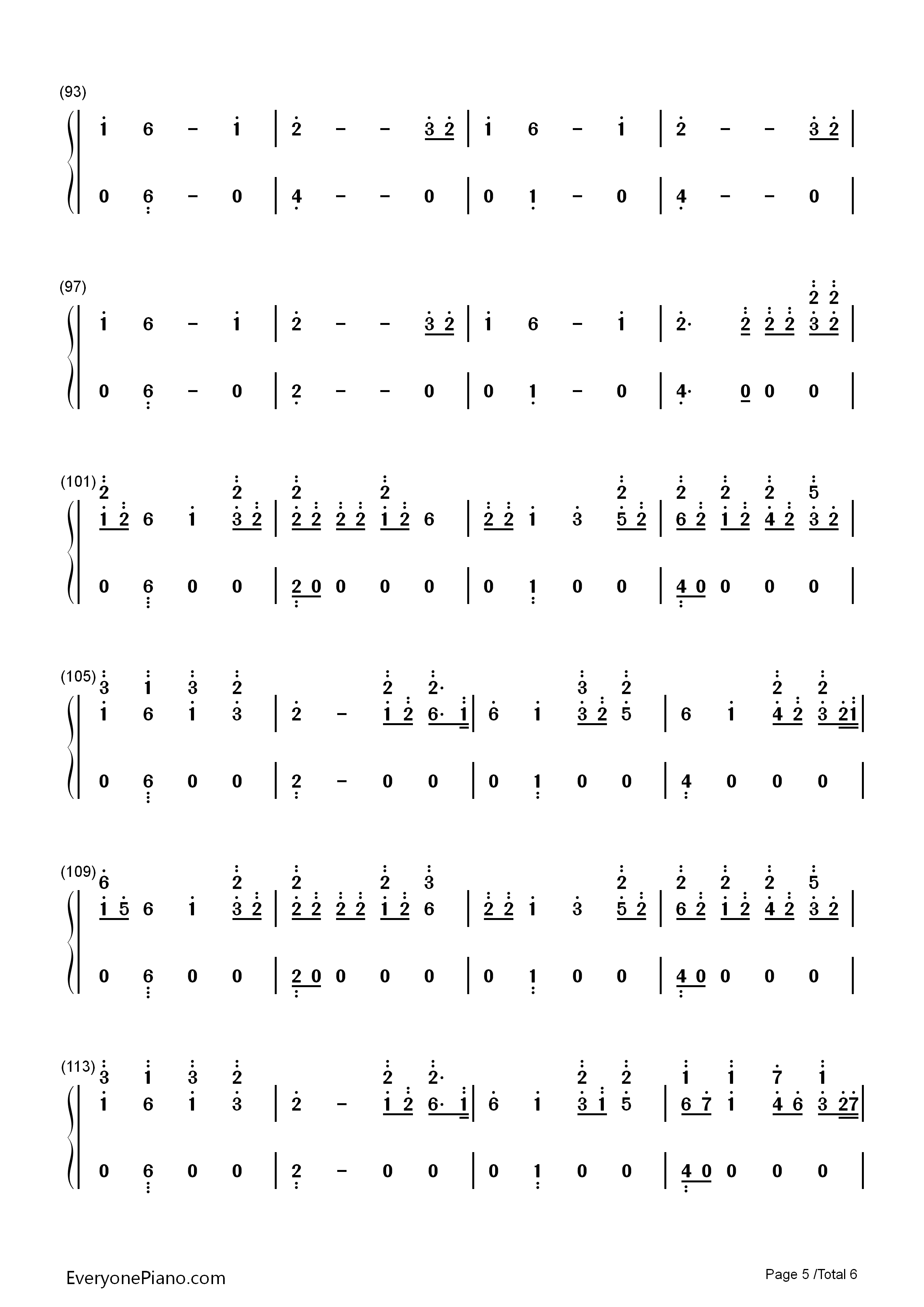 OMG钢琴简谱_Camila_Cabello演唱