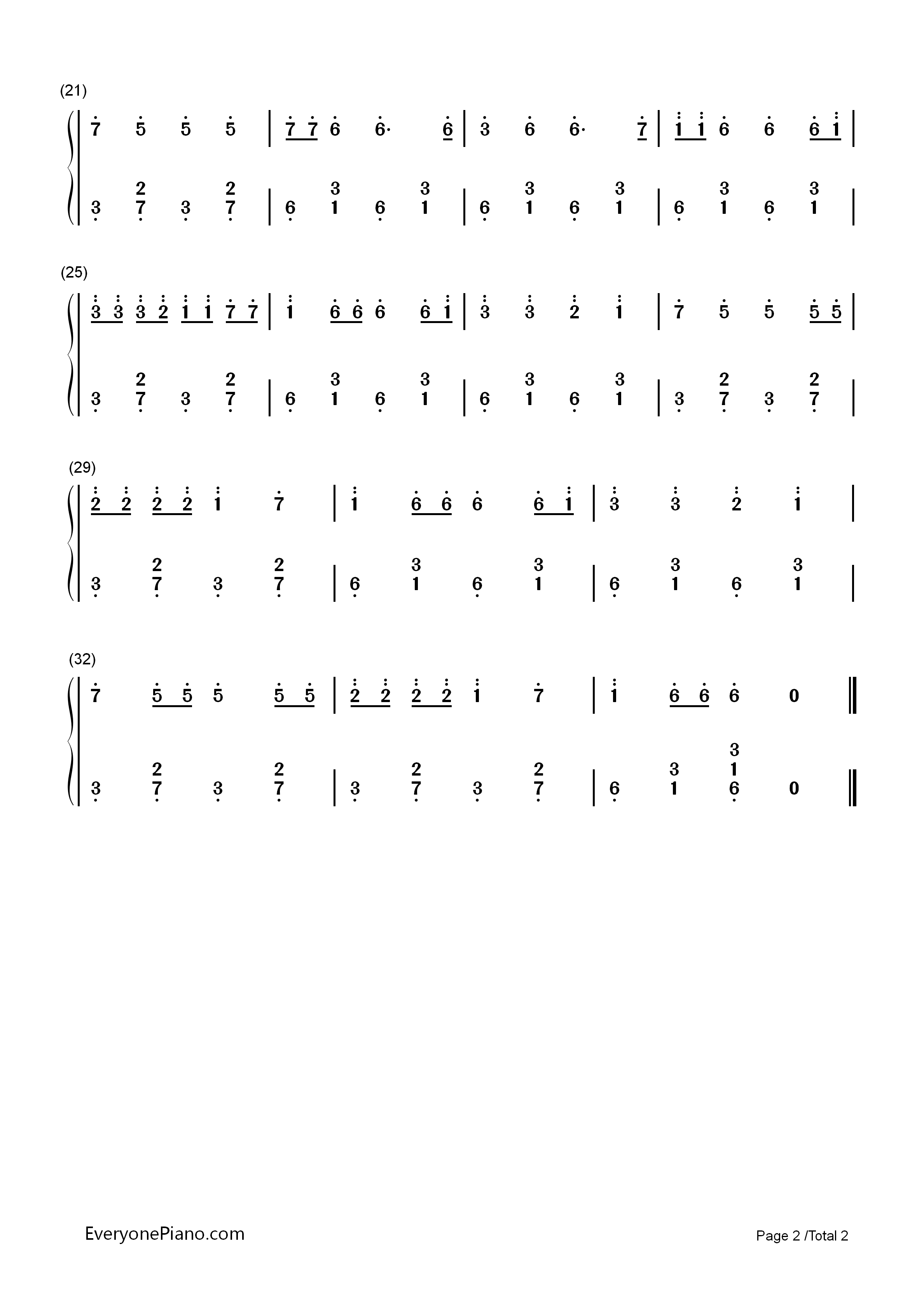 甩葱歌简单版钢琴简谱_初音未来演唱