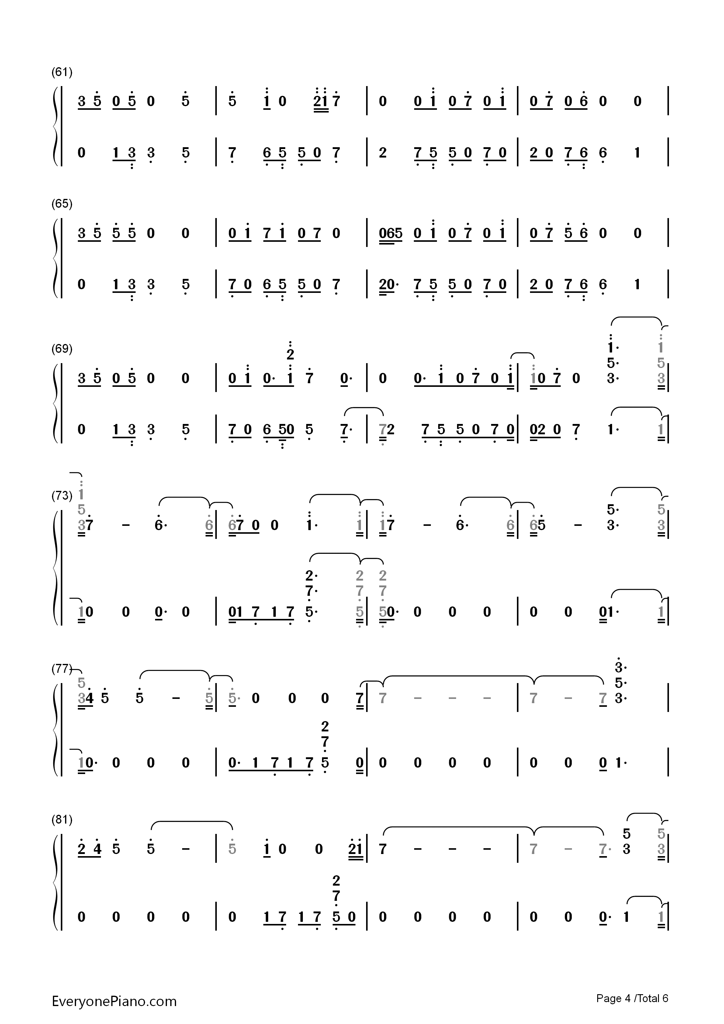 Younger_Now钢琴简谱_Miley_Cyrus演唱