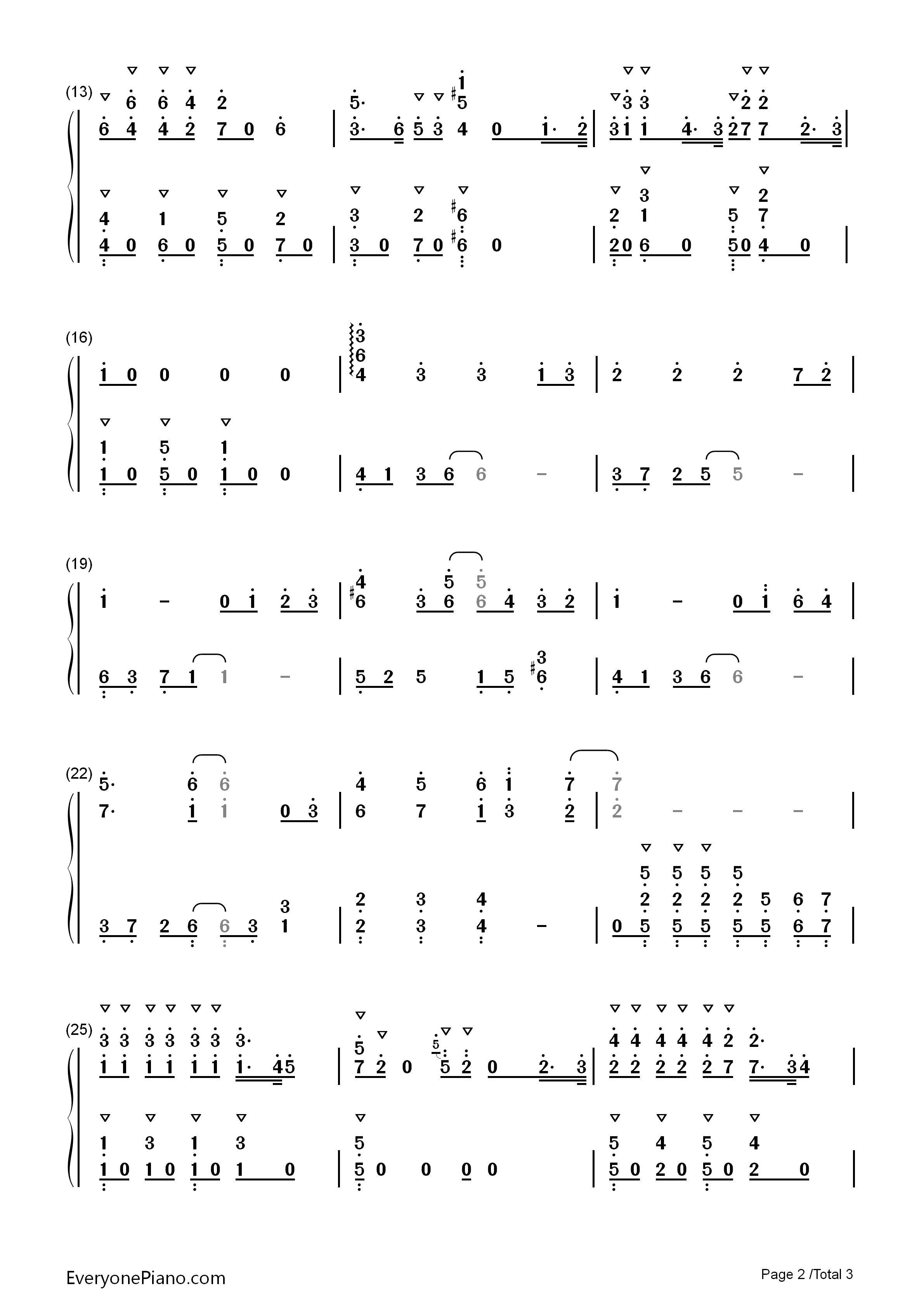 可爱颂钢琴简谱_Hari__荷莉演唱