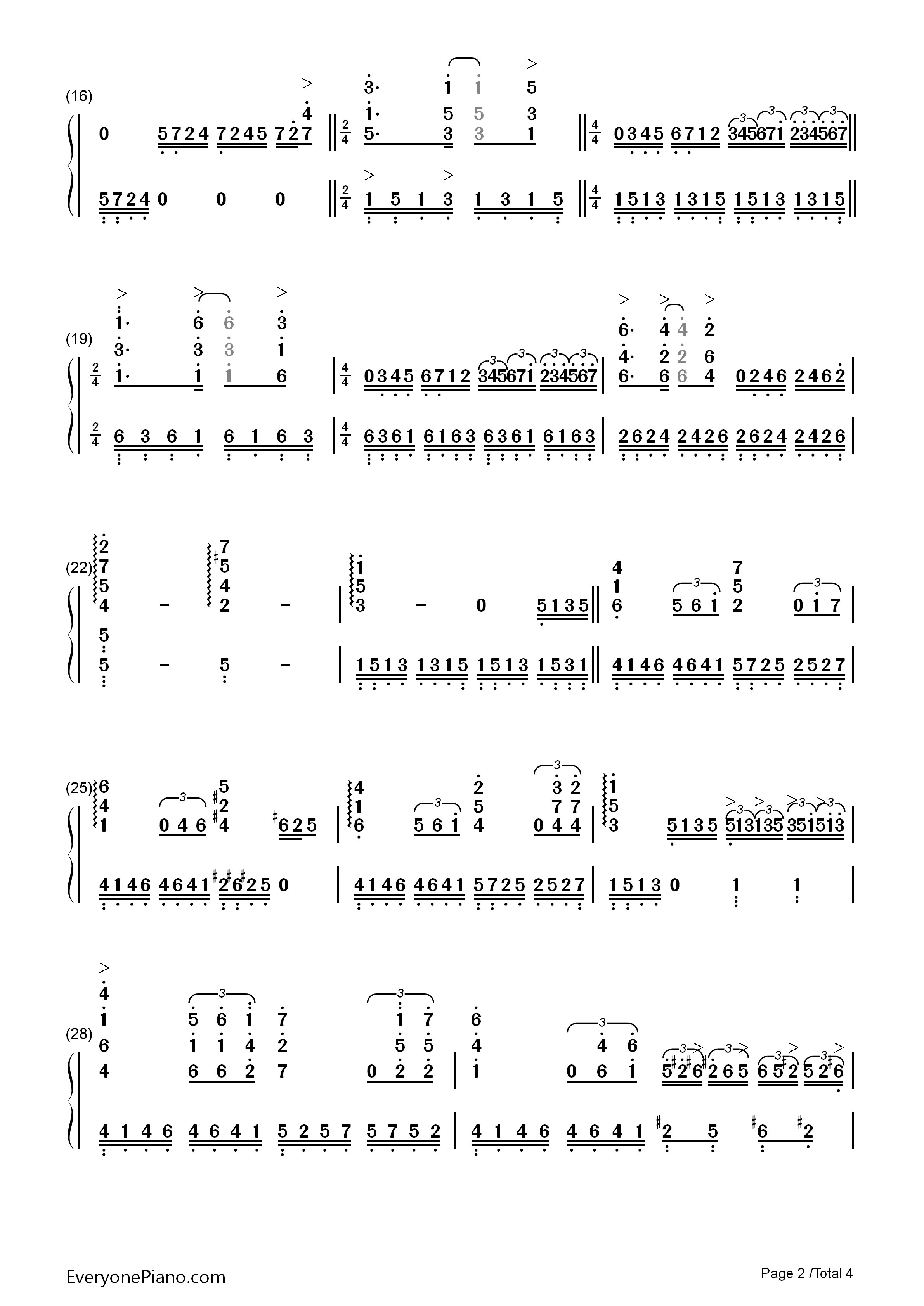 人鬼情未了钢琴简谱_理查德·克莱德曼演唱