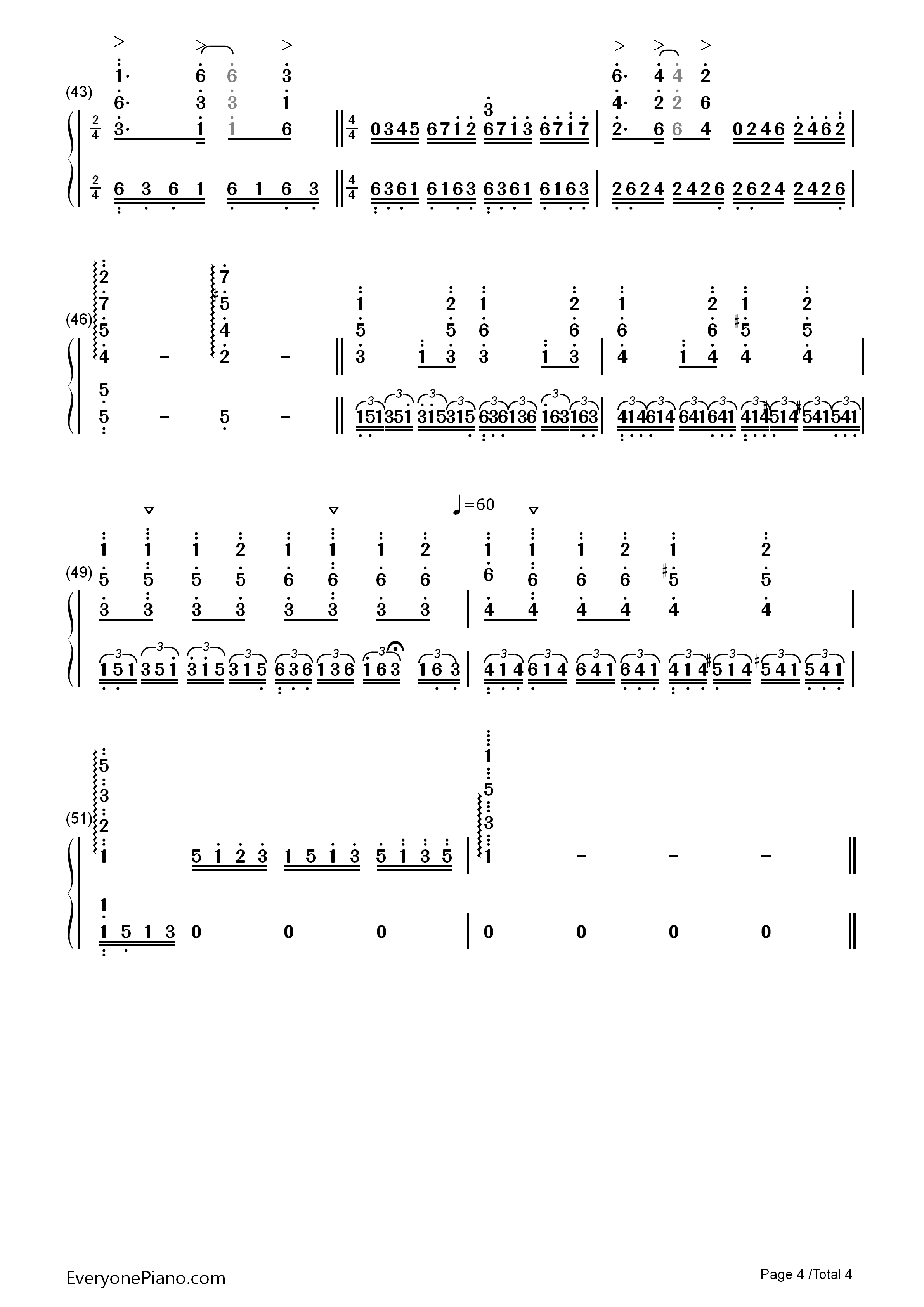 人鬼情未了钢琴简谱_理查德·克莱德曼演唱