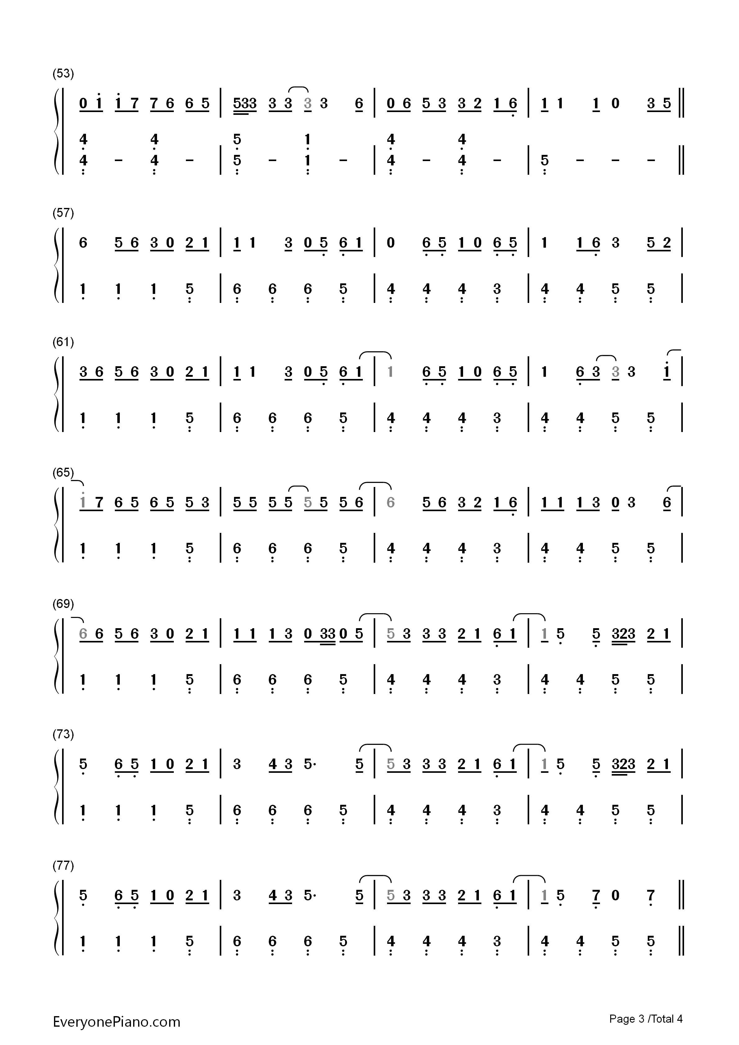 What_Do_I_Know钢琴简谱_Ed_Sheeran演唱