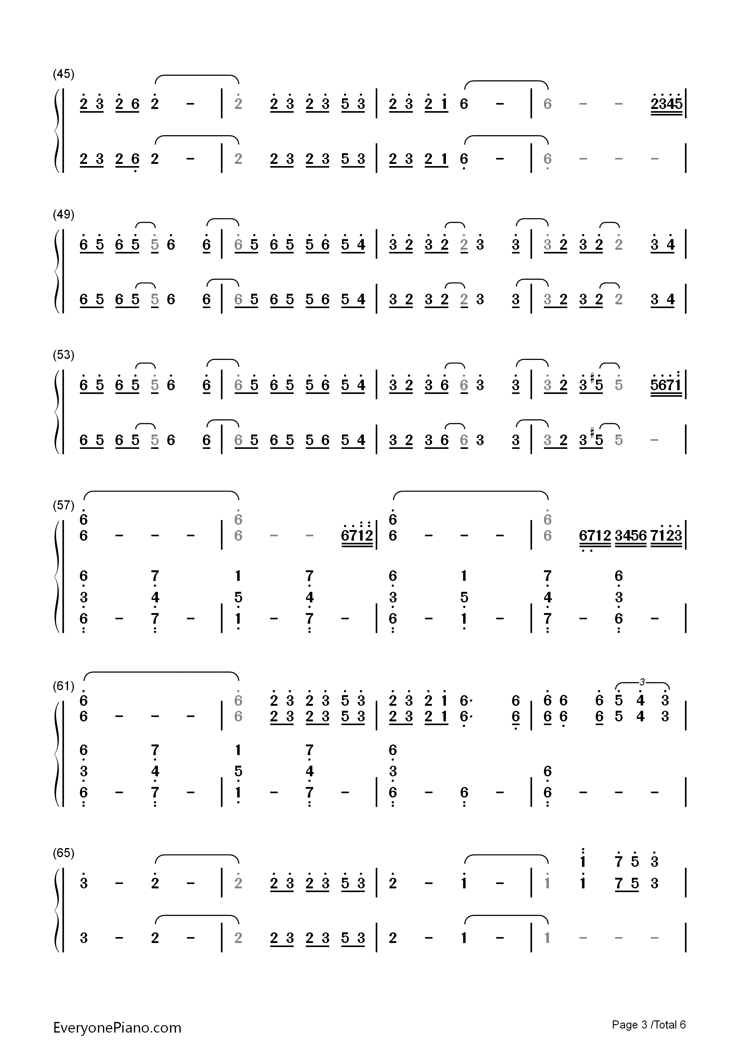 Merry_Christmas_Mr_Lawrence钢琴简谱_坂本龙一演唱