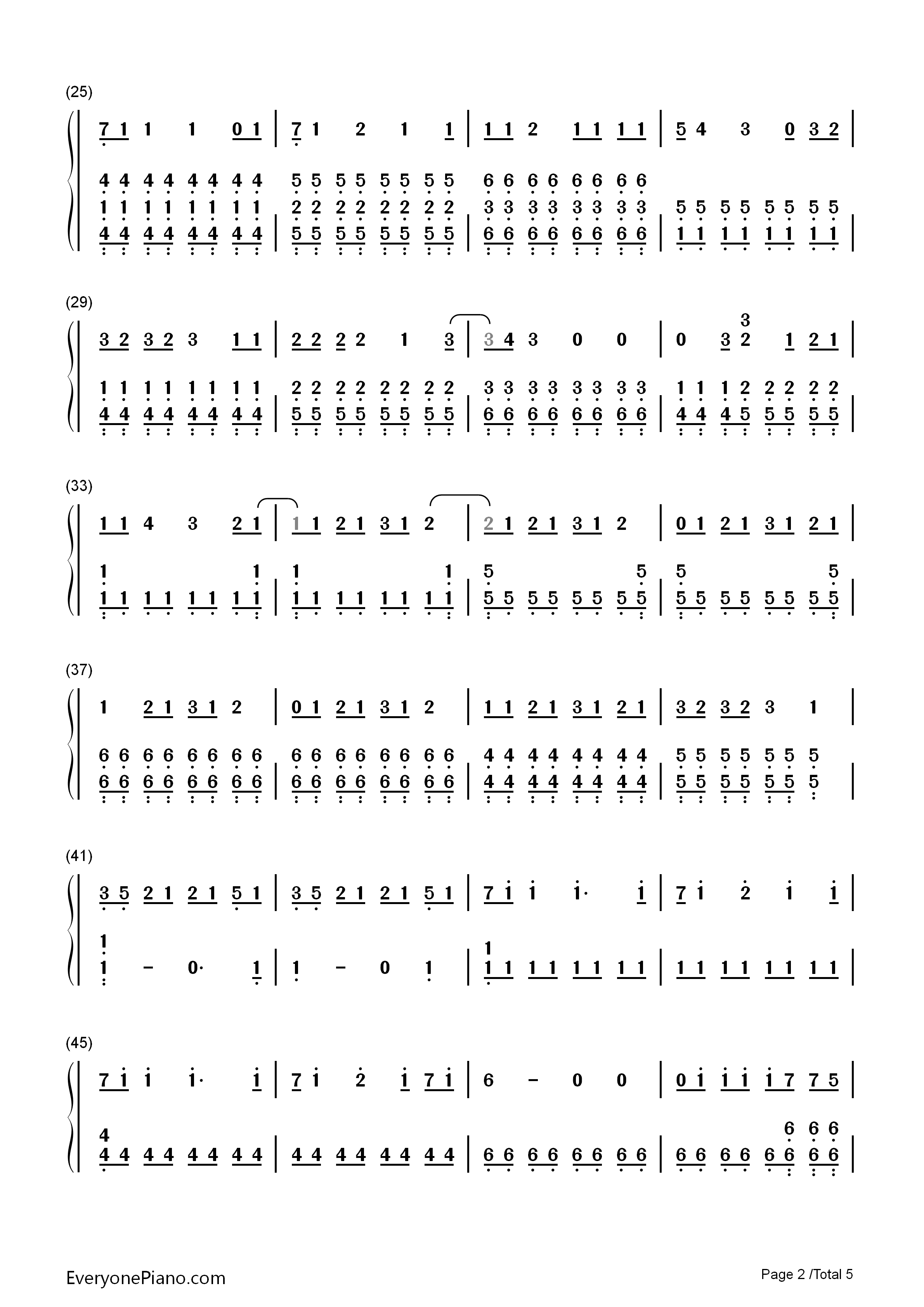 Love_Story钢琴简谱_Taylor_Swift演唱