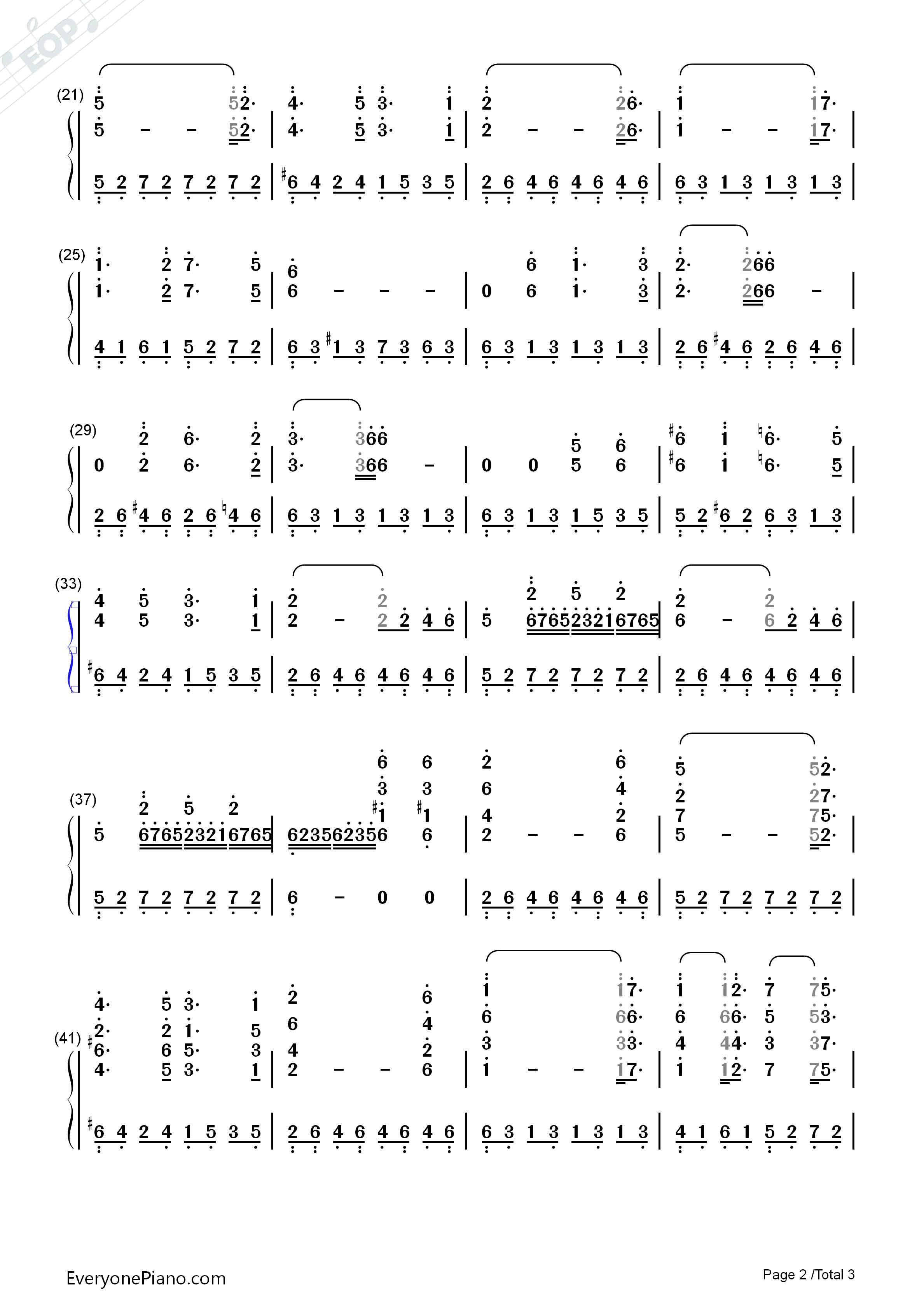 出埃及记柔情版钢琴简谱_马克西姆__Maksim演唱
