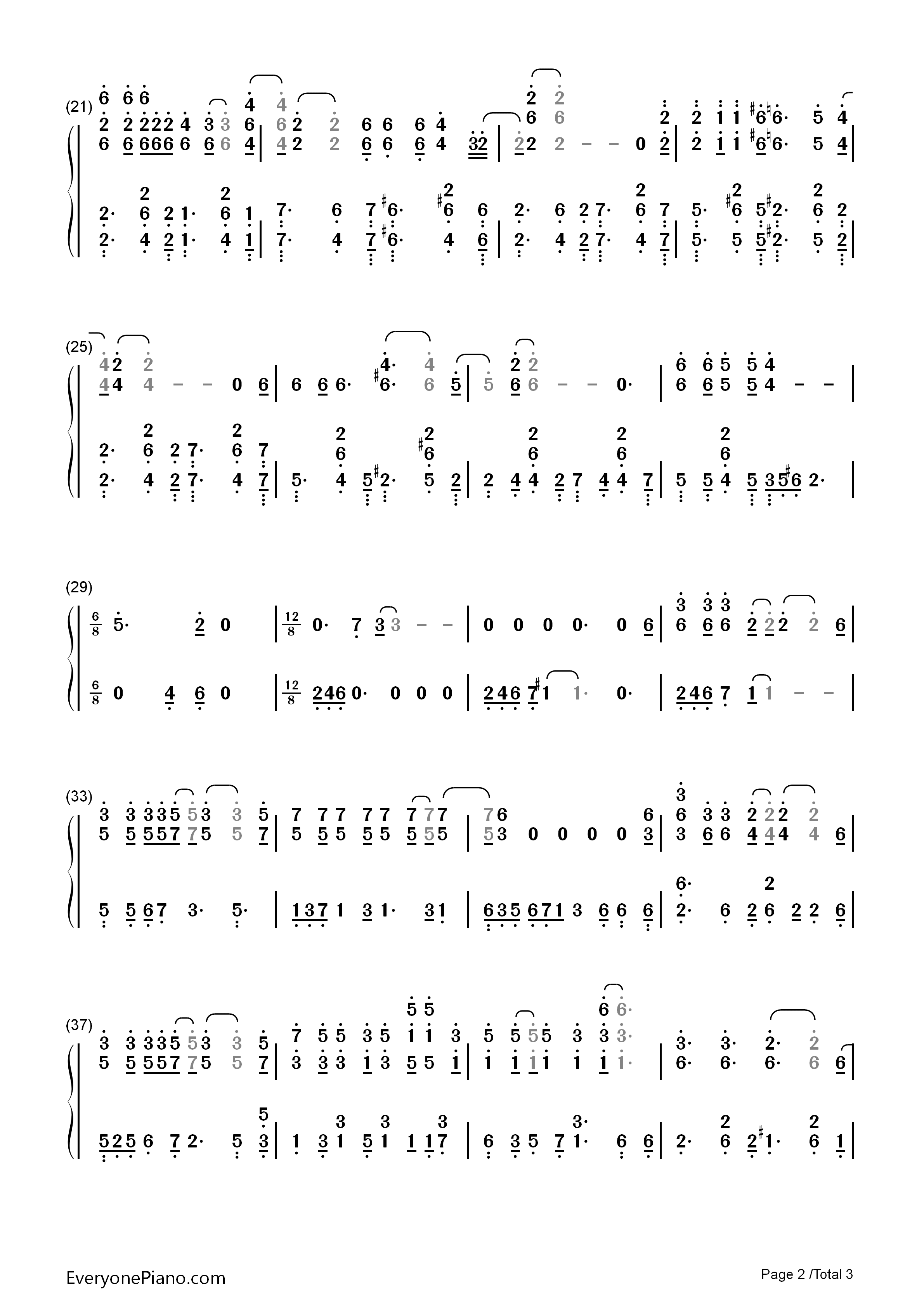 钻石钢琴简谱_徐熙媛演唱