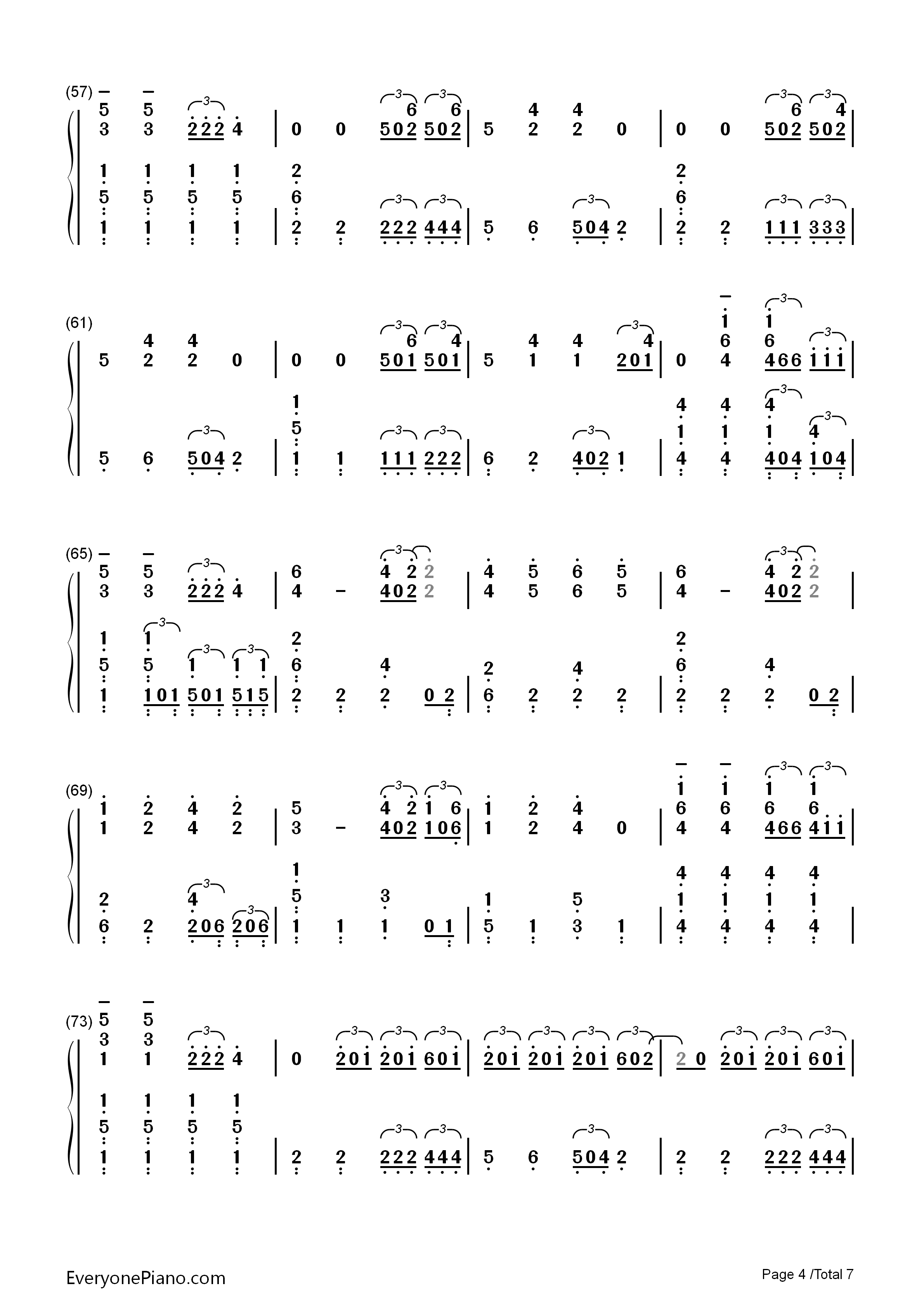 Sail钢琴简谱_Awolnation演唱