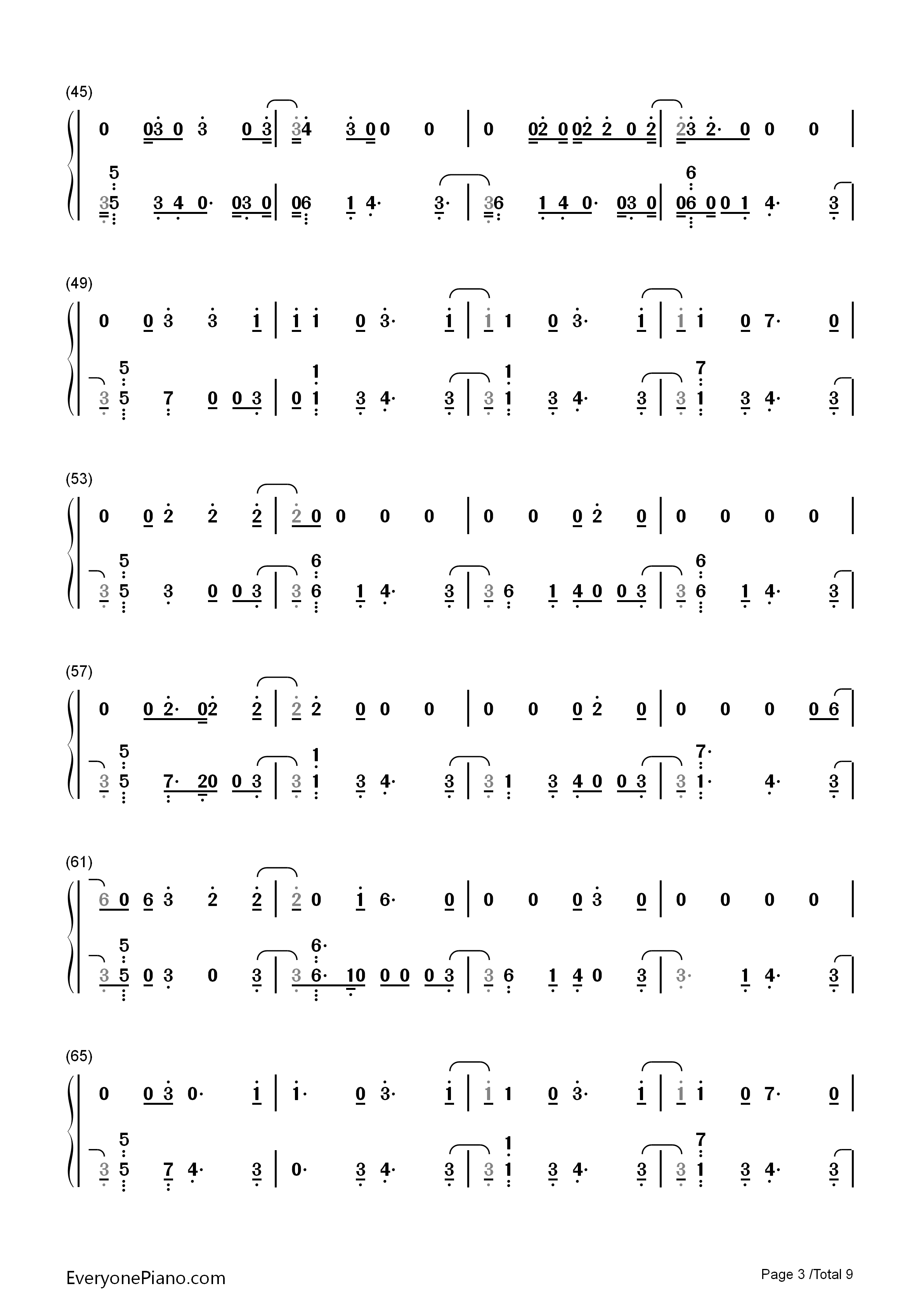 If_I'm_Lucky钢琴简谱_Jason_Derulo演唱