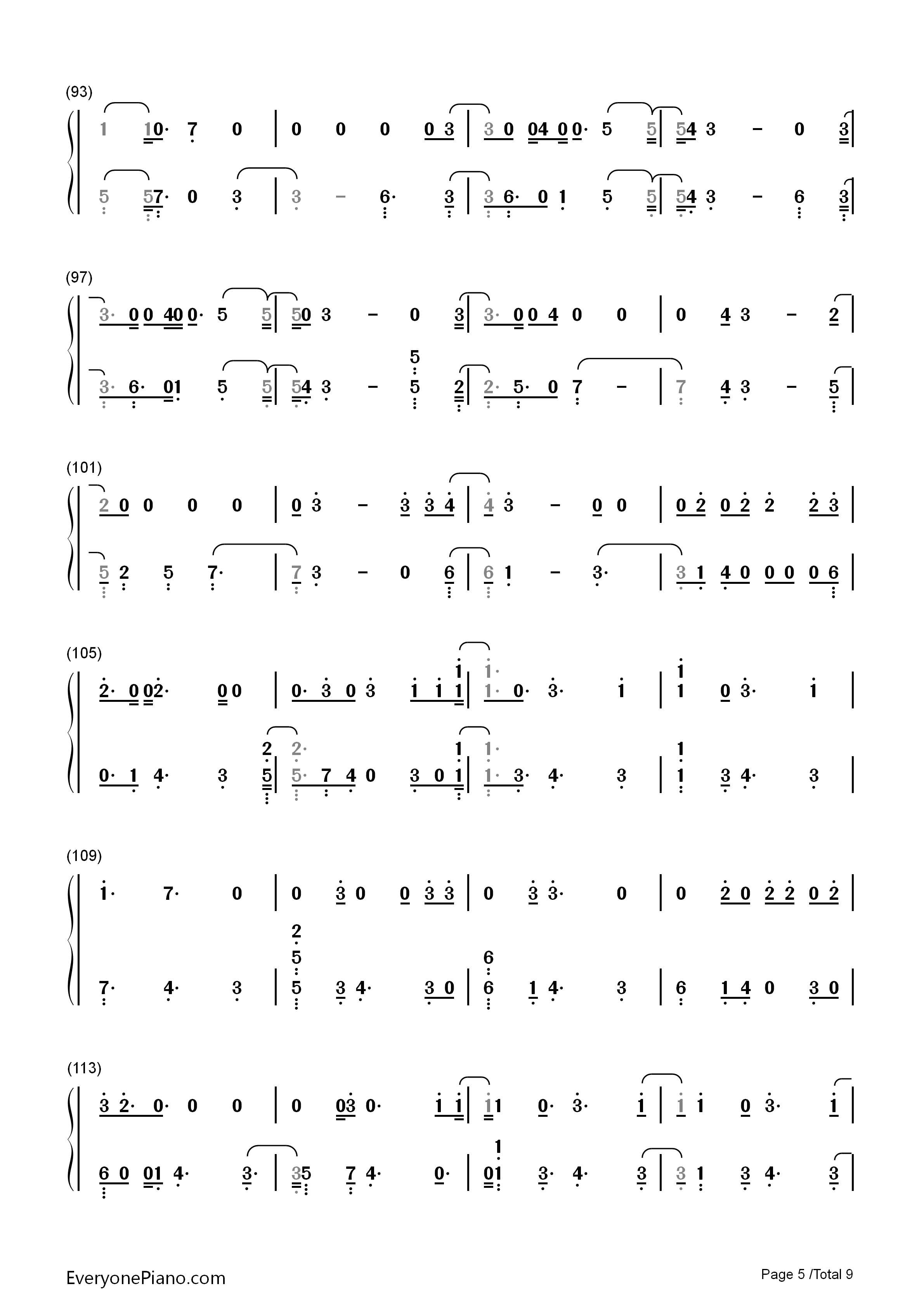 If_I'm_Lucky钢琴简谱_Jason_Derulo演唱