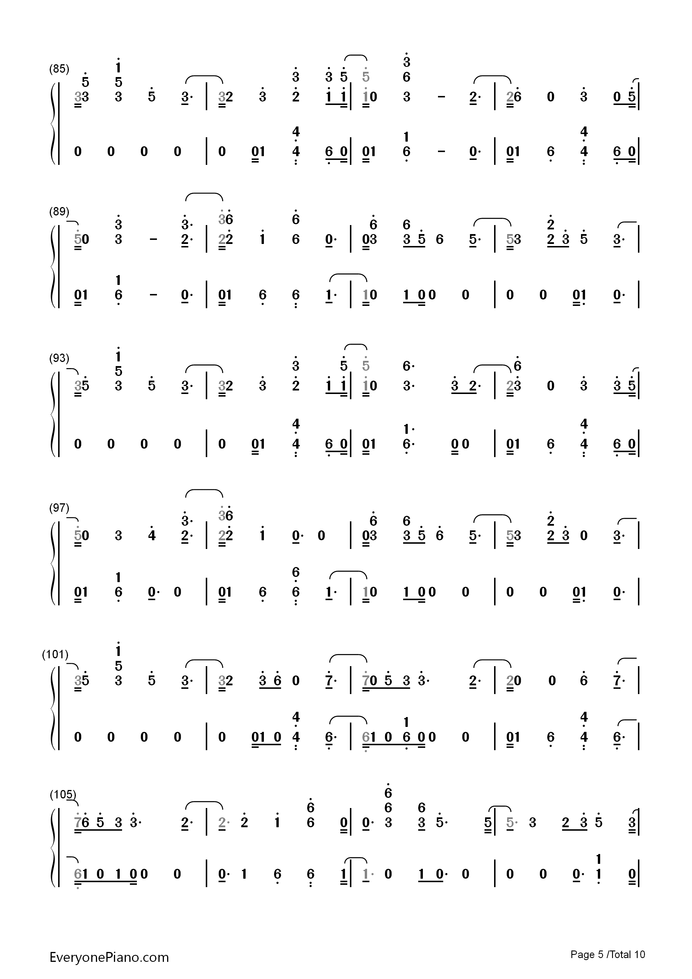 Sun_Comes_Up钢琴简谱_Rudimental_James_Arthur演唱
