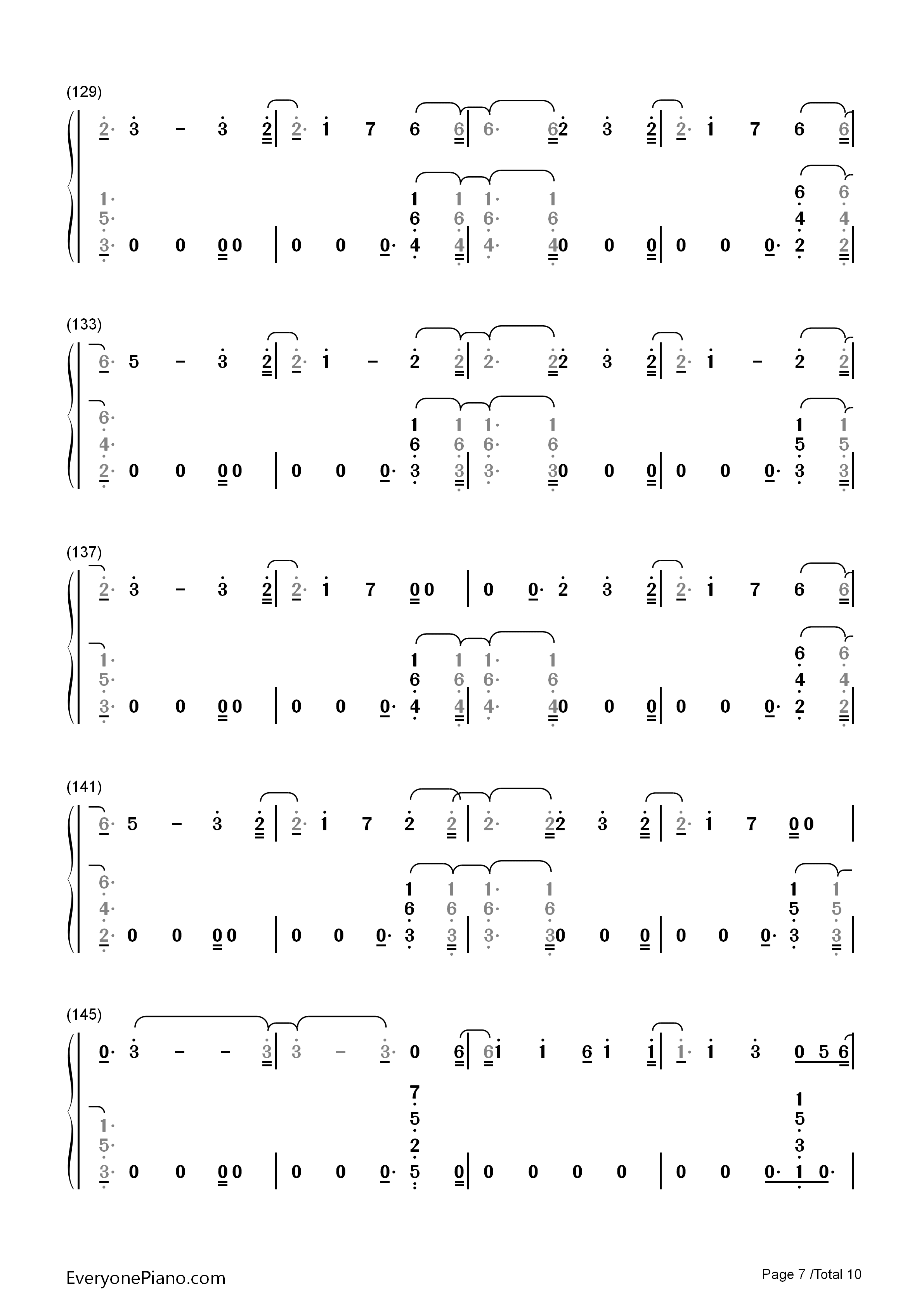 Sun_Comes_Up钢琴简谱_Rudimental_James_Arthur演唱