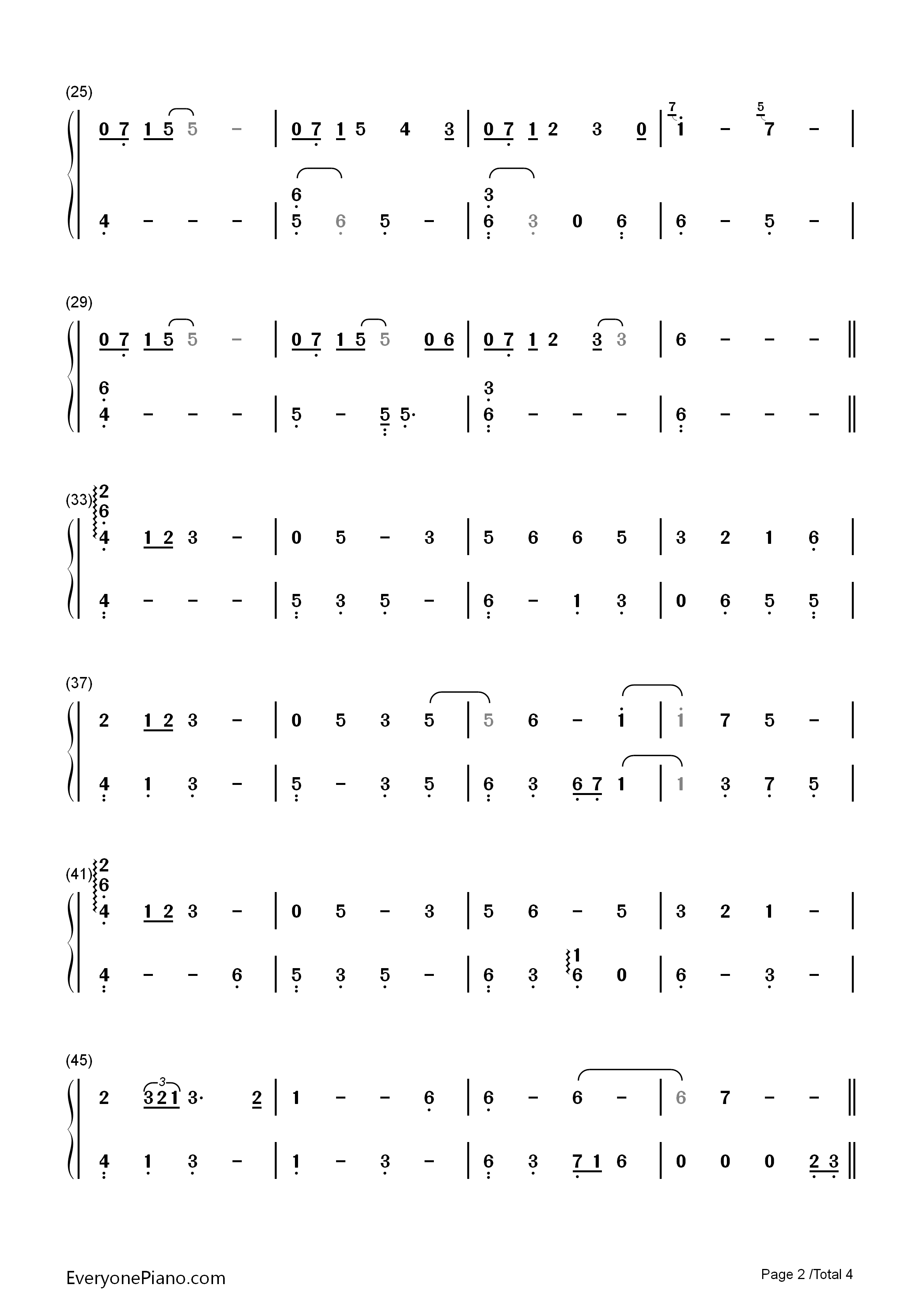 暁のヨナ钢琴简谱_梁邦彦演唱